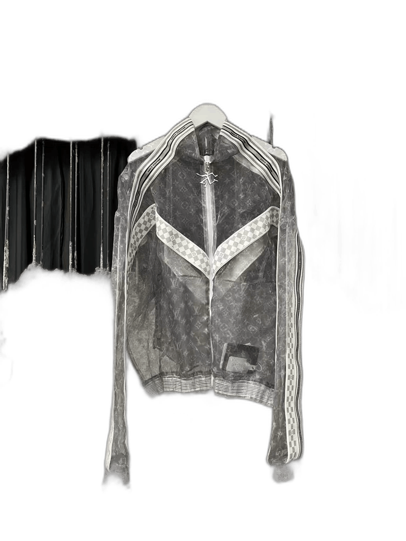 Louis Vuitton Louis Vuitton Silver Oganza Racing Jacket-yf Size US XL / EU 56 / 4 - 1 Thumbnail