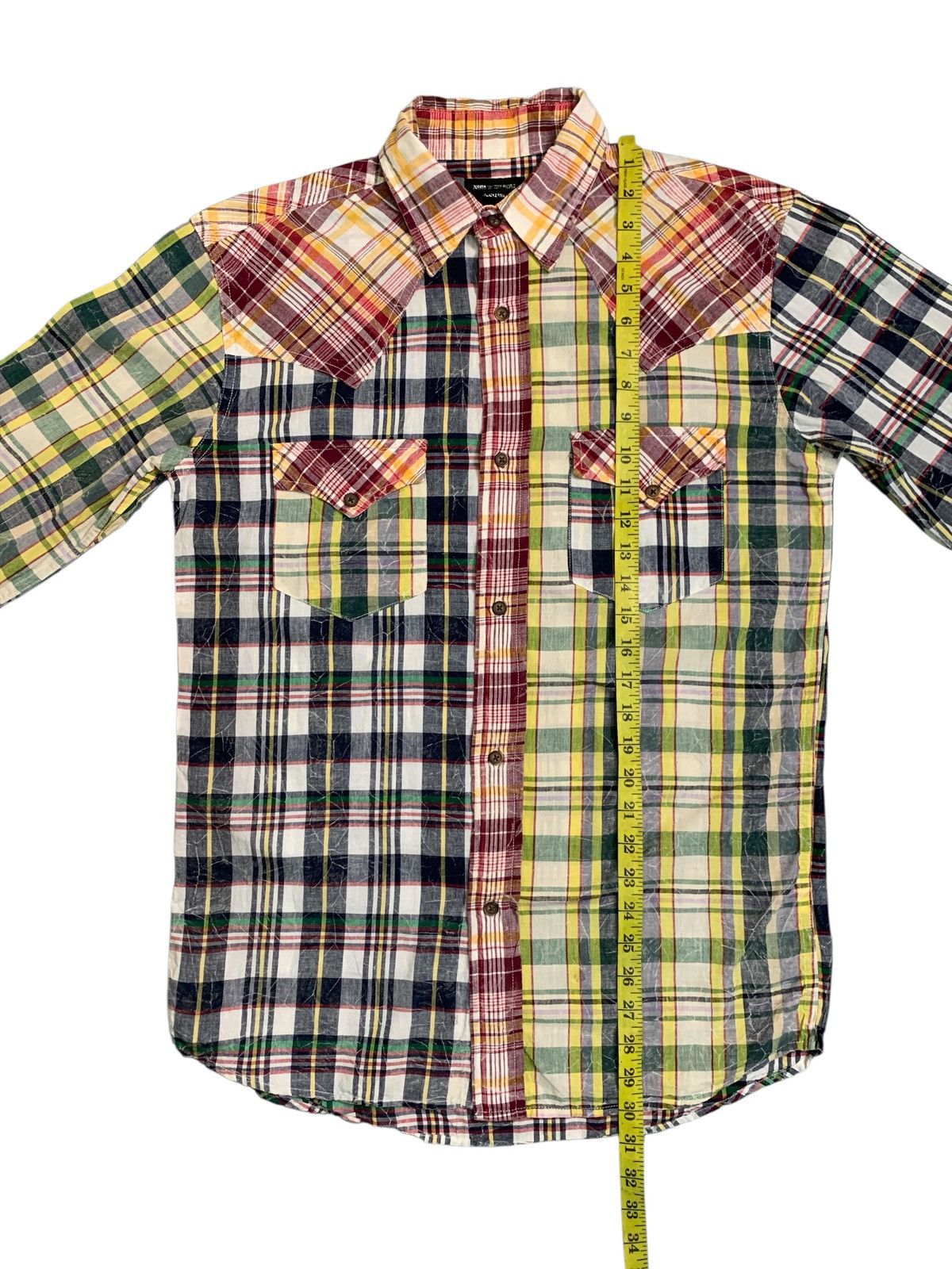 Japanese Brand Rare Design Power To The People Button Ups Western Shirts Size L / US 10 / IT 46 - 8 Thumbnail