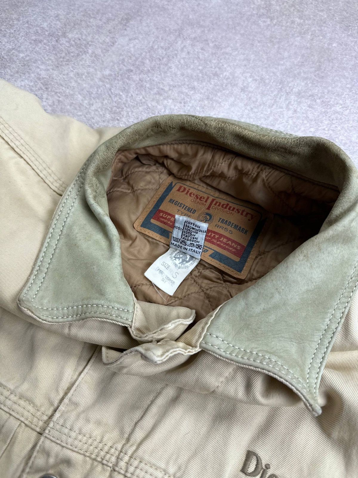 Diesel Vintage Diesel Denim Y2K Heavy Jacket S Size US S / EU 44-46 / 1 - 5 Thumbnail