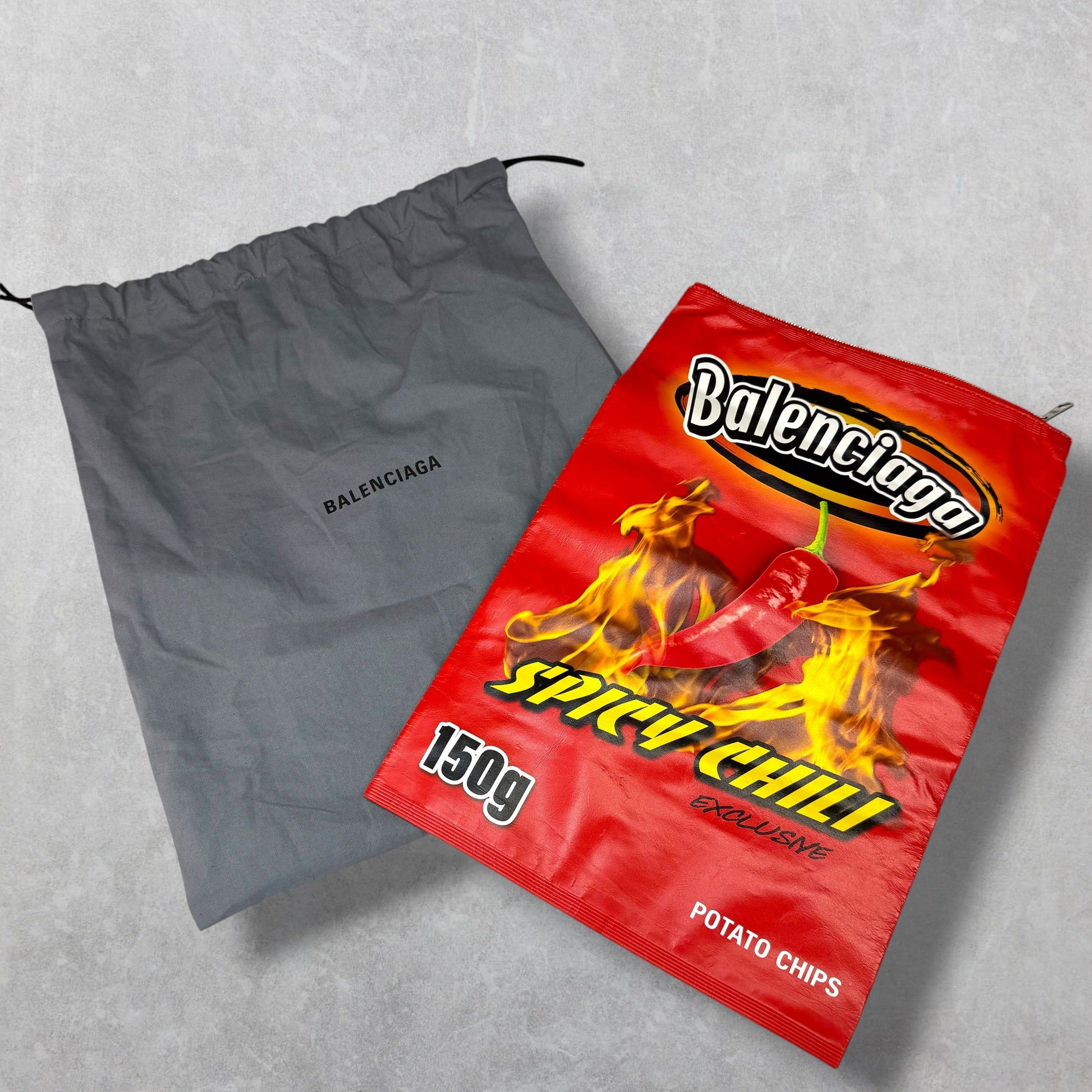 Balenciaga Balenciaga Spicy Chili Chips Bag Size ONE SIZE - 4 Thumbnail