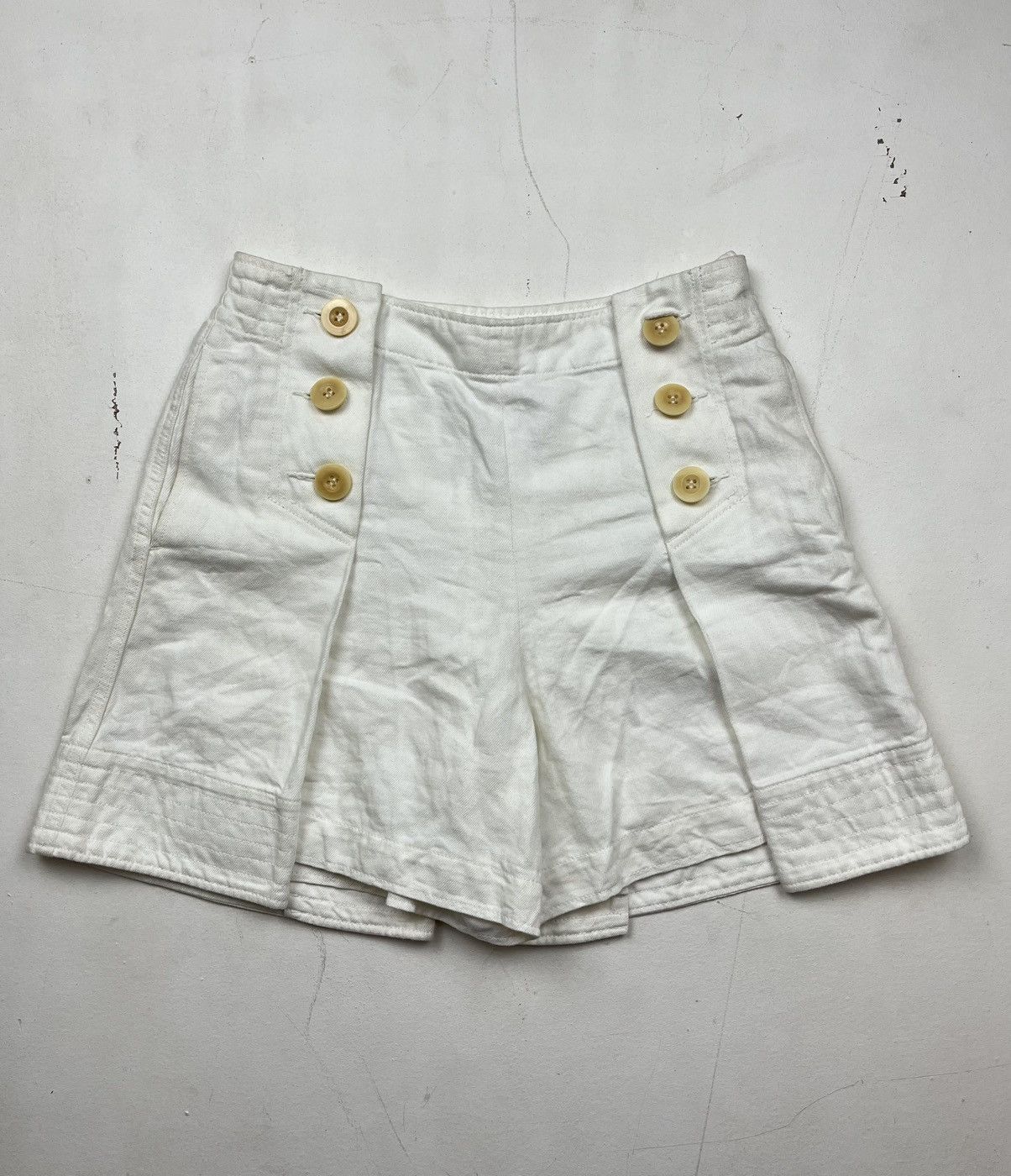 Designer × Sacai sacai Pleated Tailored Shorts Size 30" / US 8 / IT 44 - 1 Thumbnail