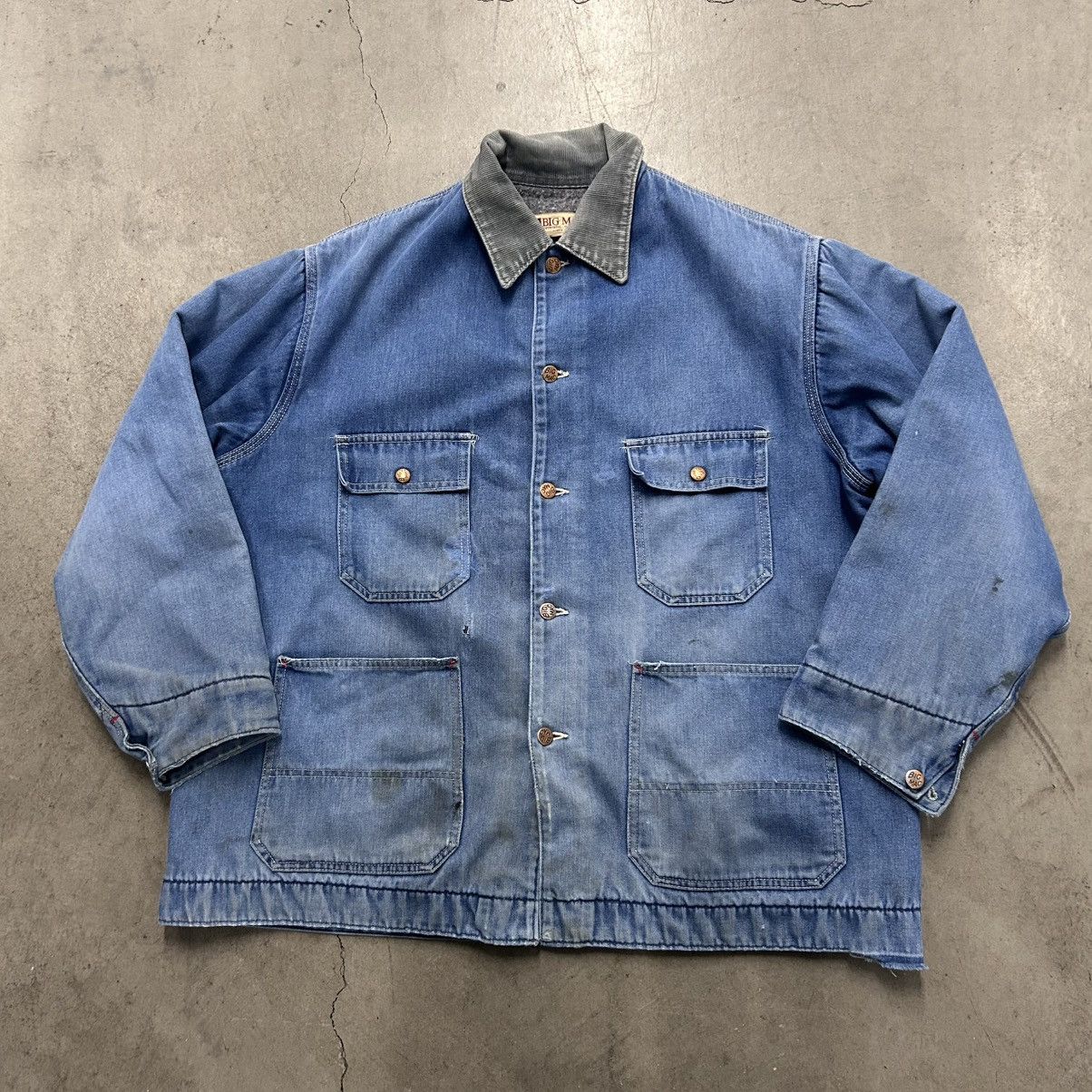 Big Mac × Vintage Vintage Big Mac workwear denim chore coat Size US XL / EU 56 / 4 - 1 Thumbnail