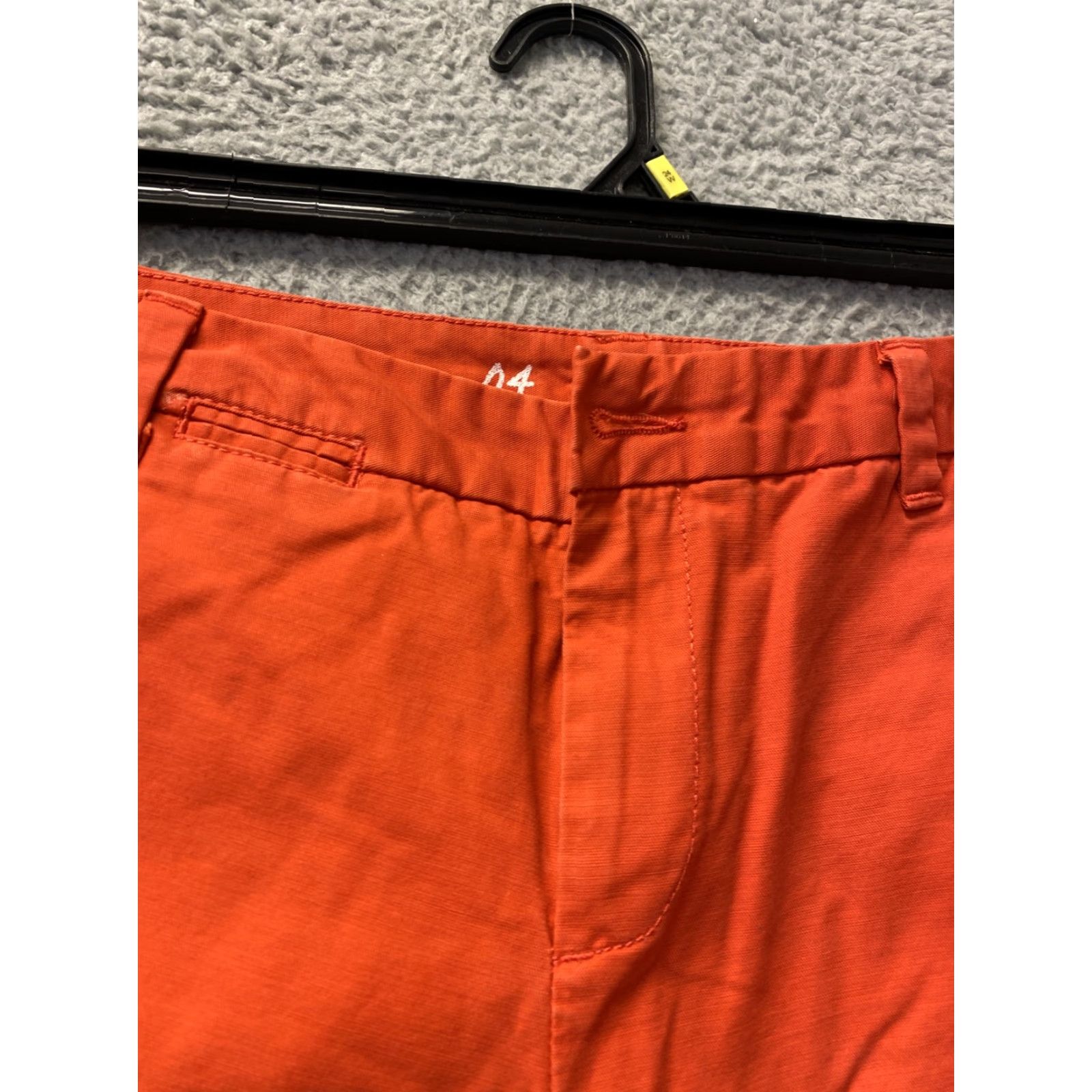 Gap Gap Chino Shorts Unisex Adult 30 Orange Flat Front Casual Outdoor Golf Size 30" / US 8 / IT 44 - 2 Thumbnail
