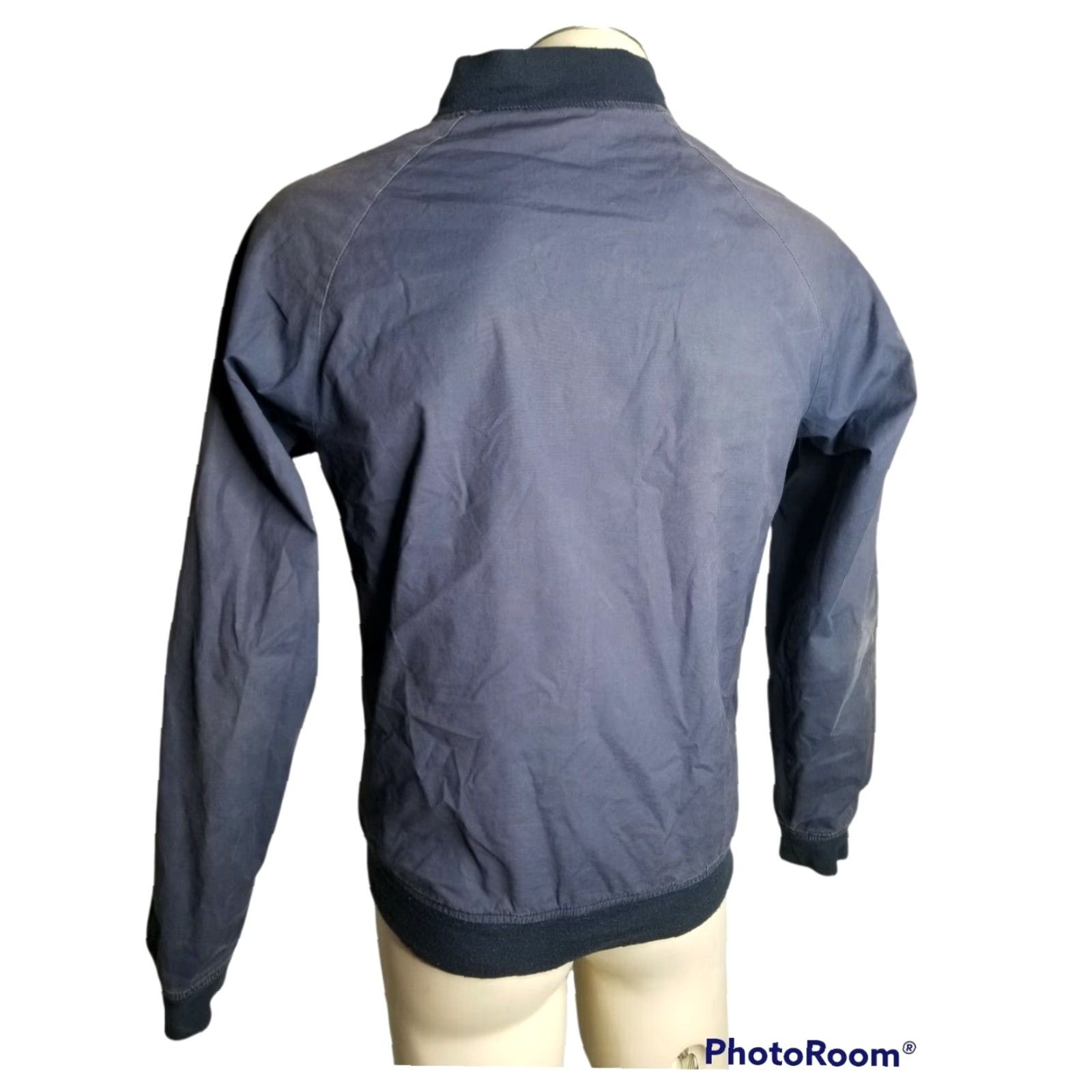 Nike VINTAGE Nike Track Jacket Mens S Blue Navy Red Tag 80s 90s Full Zip Casual Size US S / EU 44-46 / 1 - 2 Thumbnail