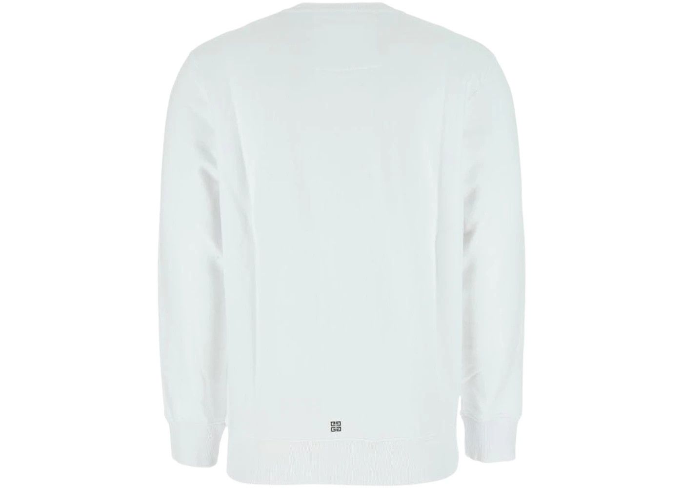 Givenchy o1loc1c0824 Sweatshirt in White Size L / US 10 / IT 46 - 2 Thumbnail