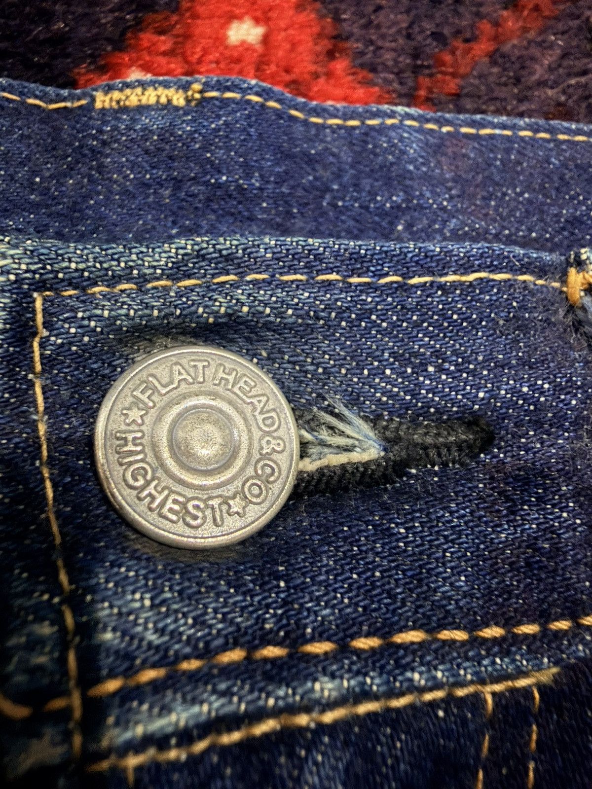 The Flat Head 🔥BOOT CUT🔥The Flat Head Flare Bootcut Denim Japanese Brand Size 28" / US 6 / IT 42 - 7 Thumbnail