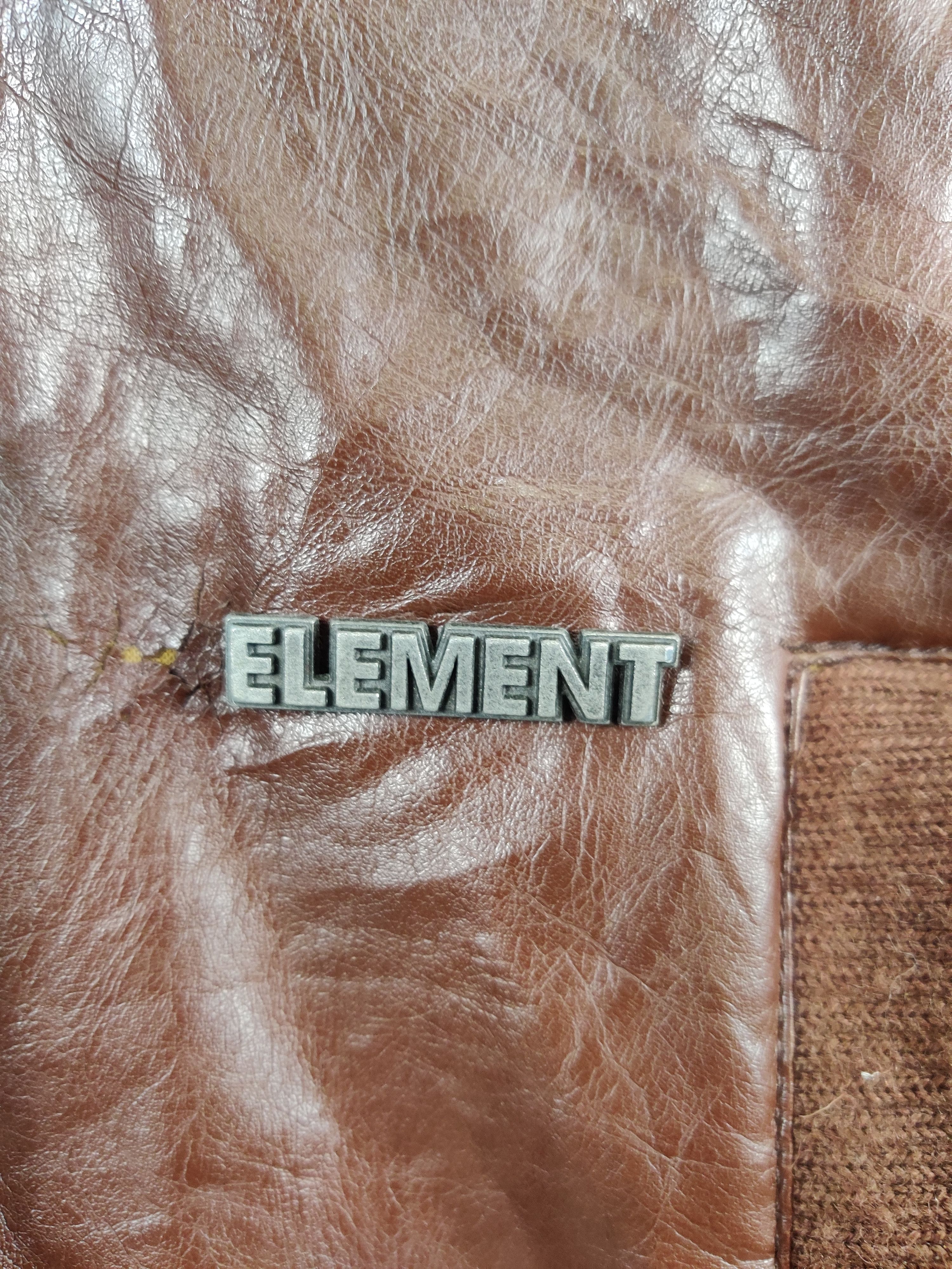 Element Vintage Element Skateboard PVC Bomber Jacket Size US M / EU 48-50 / 2 - 8 Thumbnail