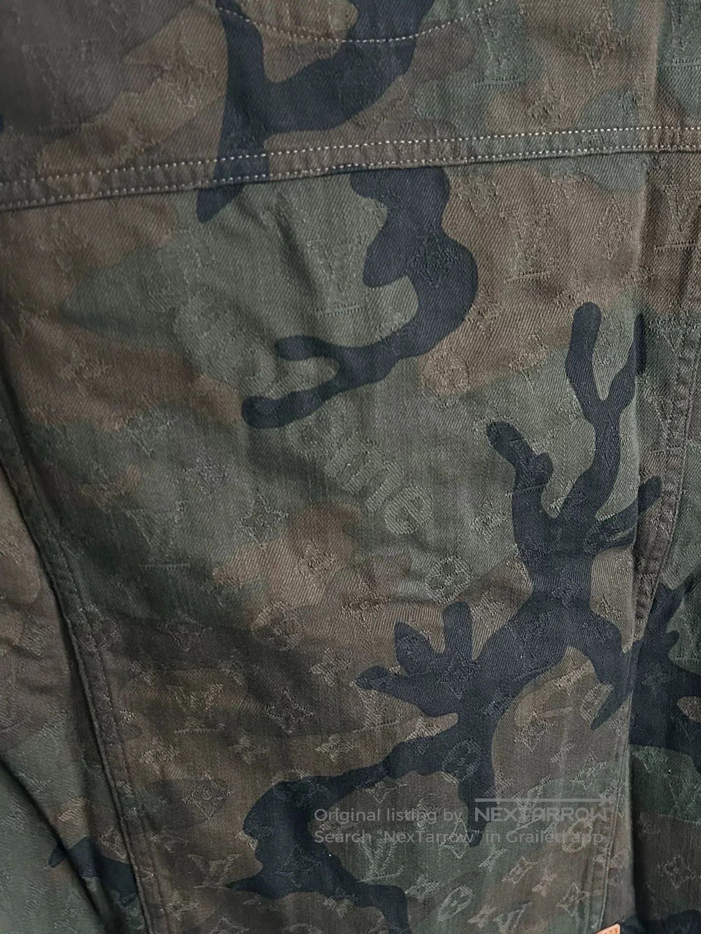 Louis Vuitton Louis Vuitton Camouflage Denim Jacket. Size US M / EU 48-50 / 2 - 5 Thumbnail