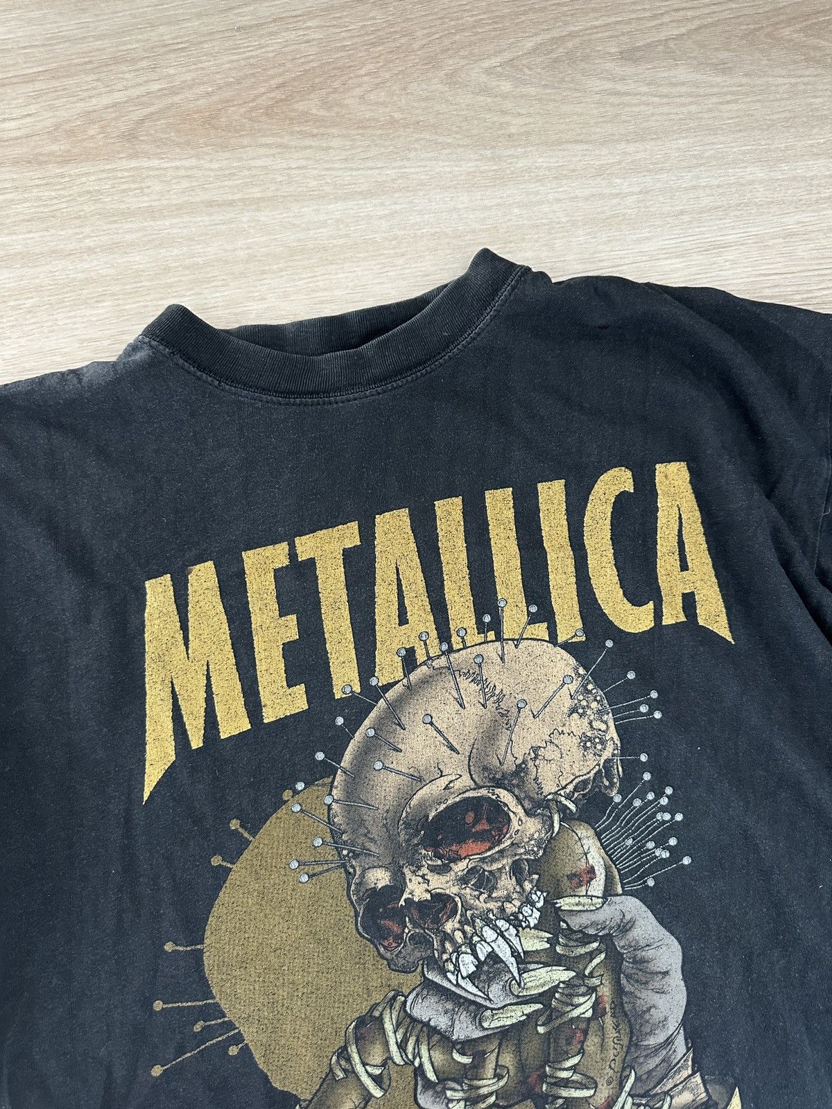 Vintage Metallica Fixxer Vintage Printed Band T-Shirt circa 1993 Size US XL / EU 56 / 4 - 3 Thumbnail