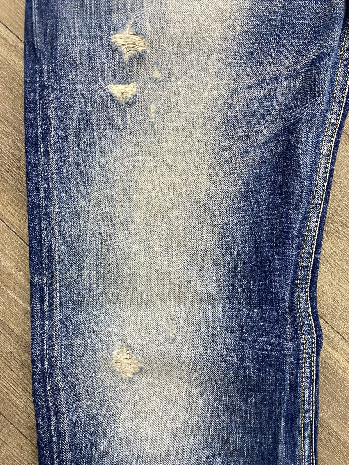 Diesel 2000s Diesel Distressed Faded Lgb Style Bootcut Flared Jeans Size US 30 / EU 46 - 5 Thumbnail