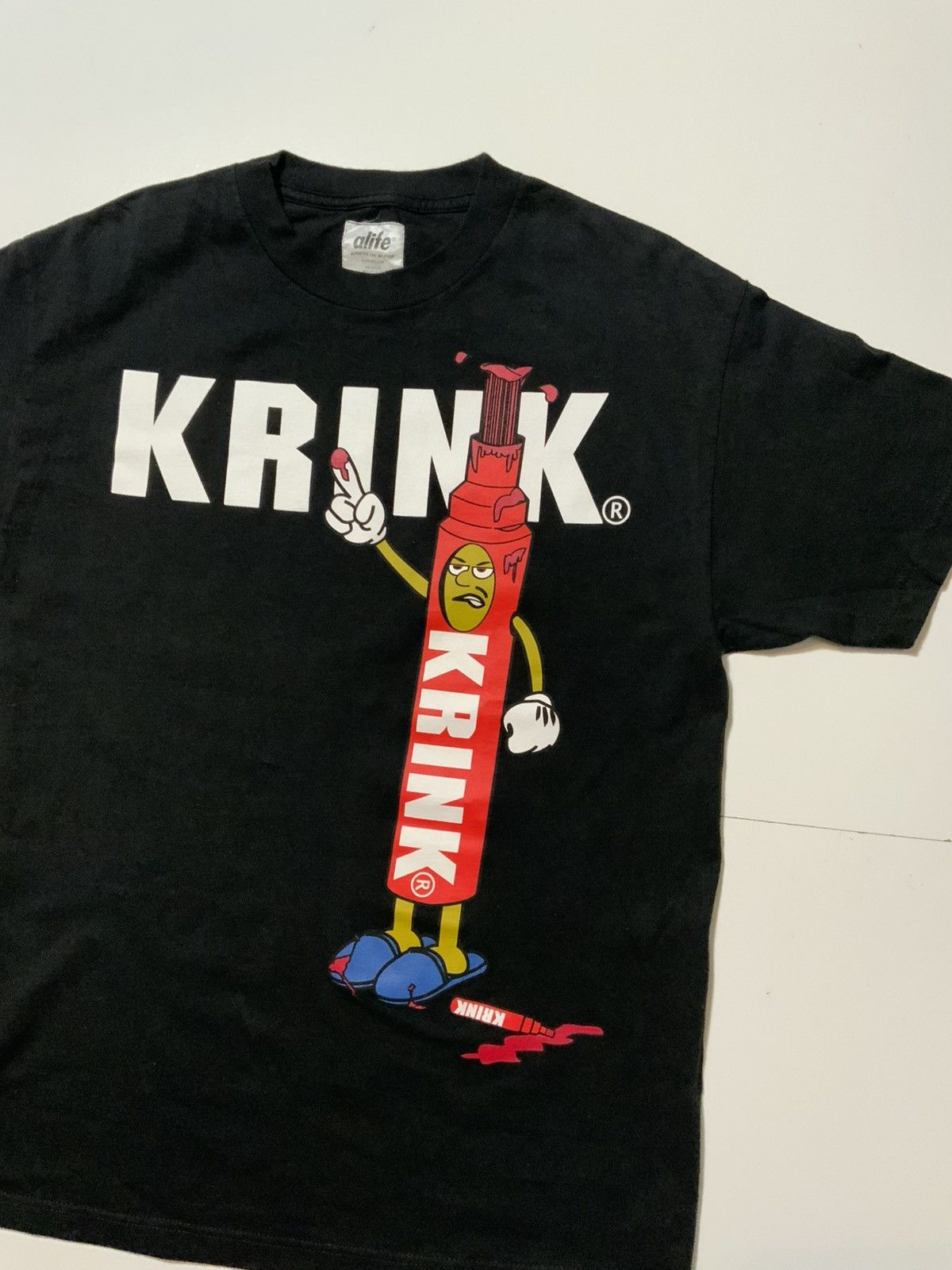 Alife ALIFE NYC Krink Paint Crayon Graffiti Art Graphic T-Shirt Size US L / EU 52-54 / 3 - 3 Thumbnail