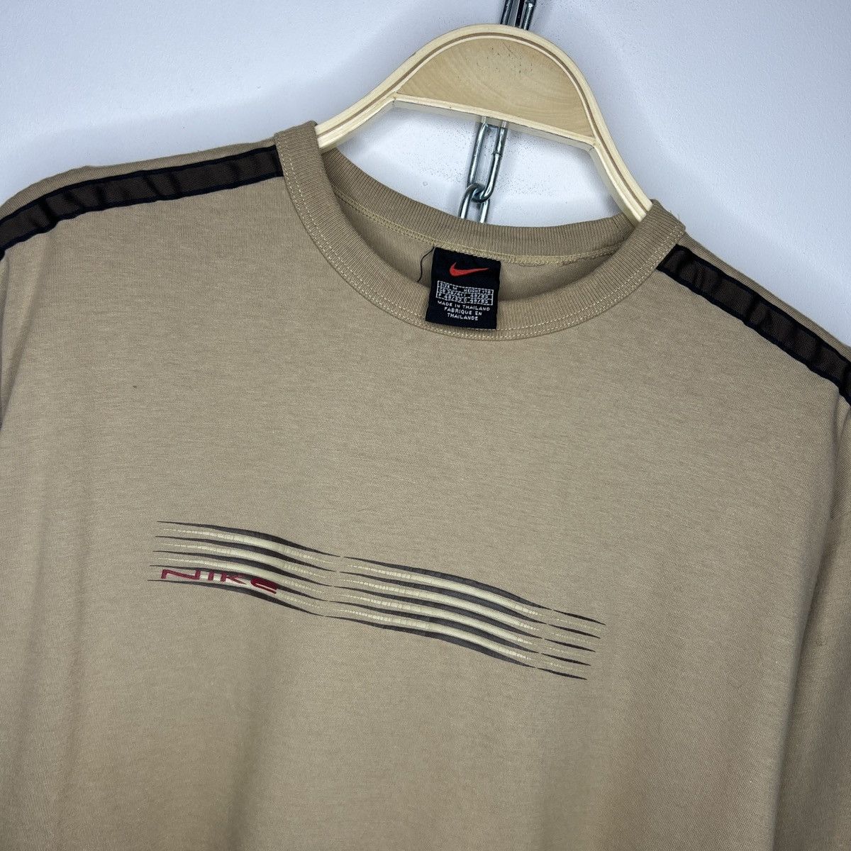 Nike × Vintage Vintage Nike Center Swoosh T-Shirt Size US M / EU 48-50 / 2 - 6 Thumbnail