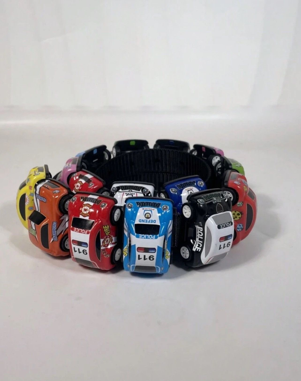 Vintage HANDMADE MINI RACE CAR SHAPED BELT Size ONE SIZE - 5 Thumbnail