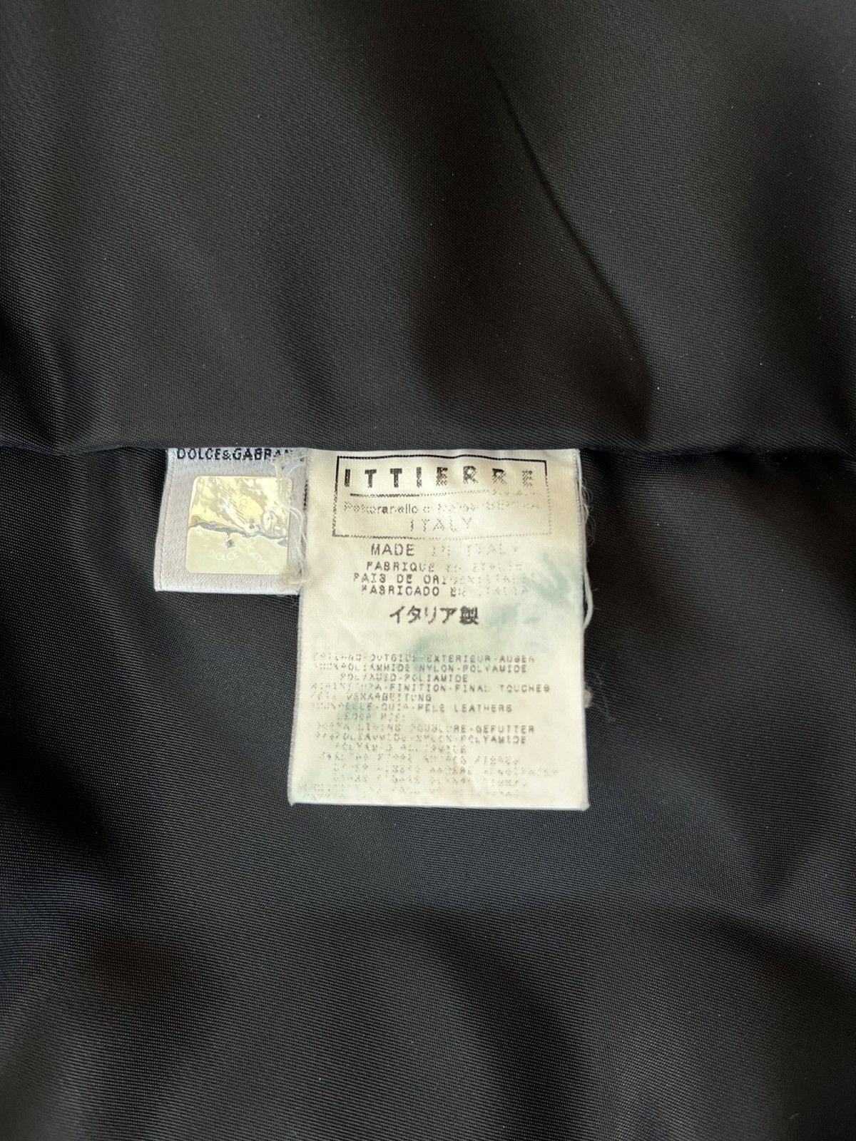 Dolce & Gabbana D&G Flight Jacket with removable sleeves and hood Size US L / EU 52-54 / 3 - 7 Thumbnail