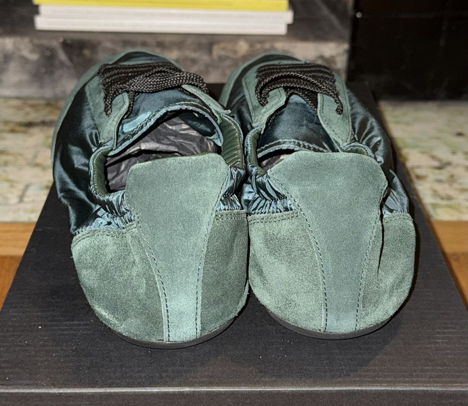 Prada Prada Green Collapse Sneaker Size US 10.5 / EU 43-44 - 8 Thumbnail