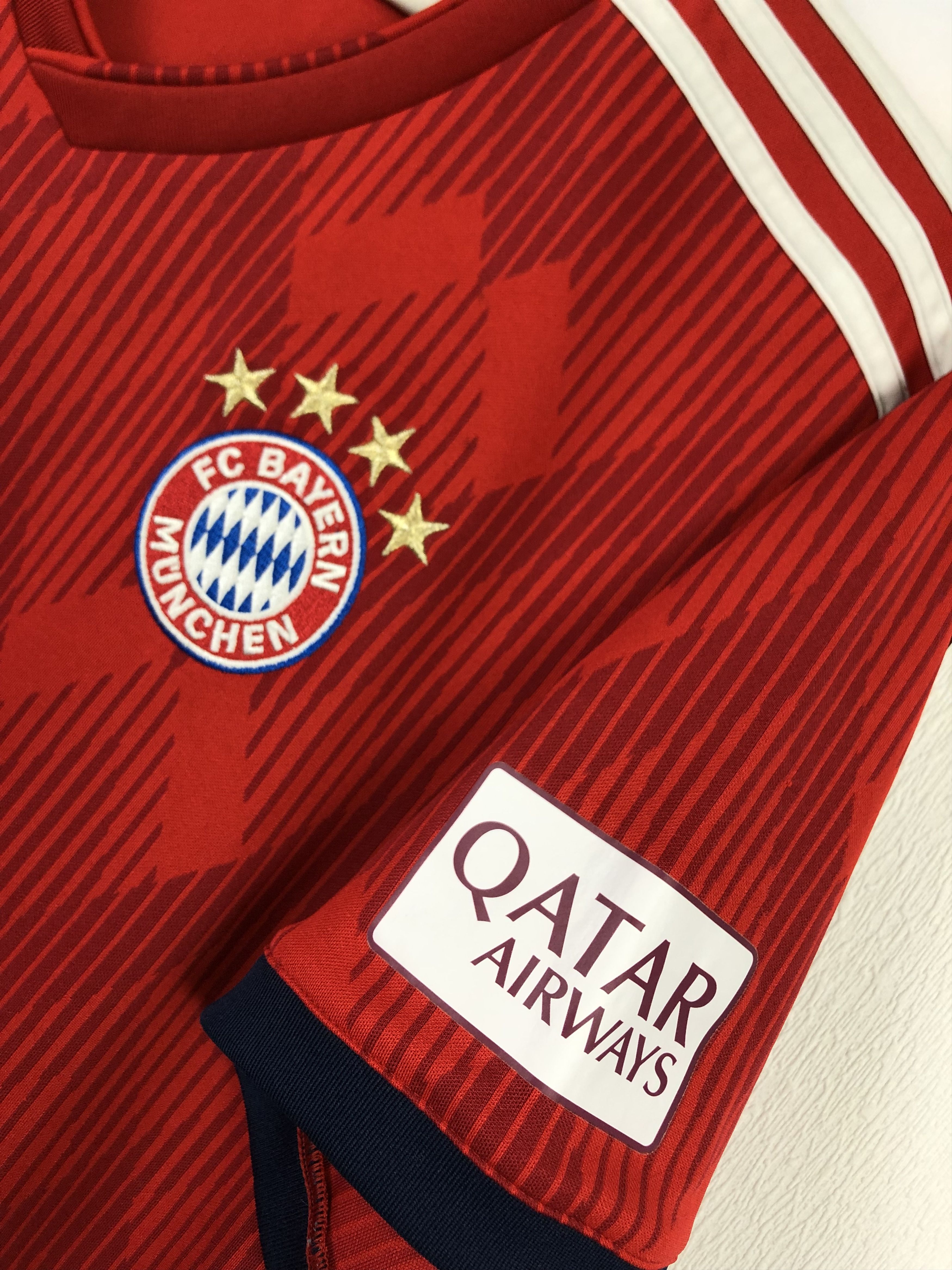 Adidas Bayern Munich football shirt 2018 Soccer #10 Robben Jersey Size US L / EU 52-54 / 3 - 8 Thumbnail