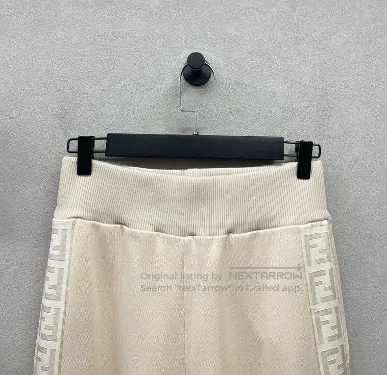 Fendi Fendi Off-White Side FF Sports Pants Size 26" / US 2 / IT 38 - 4 Thumbnail