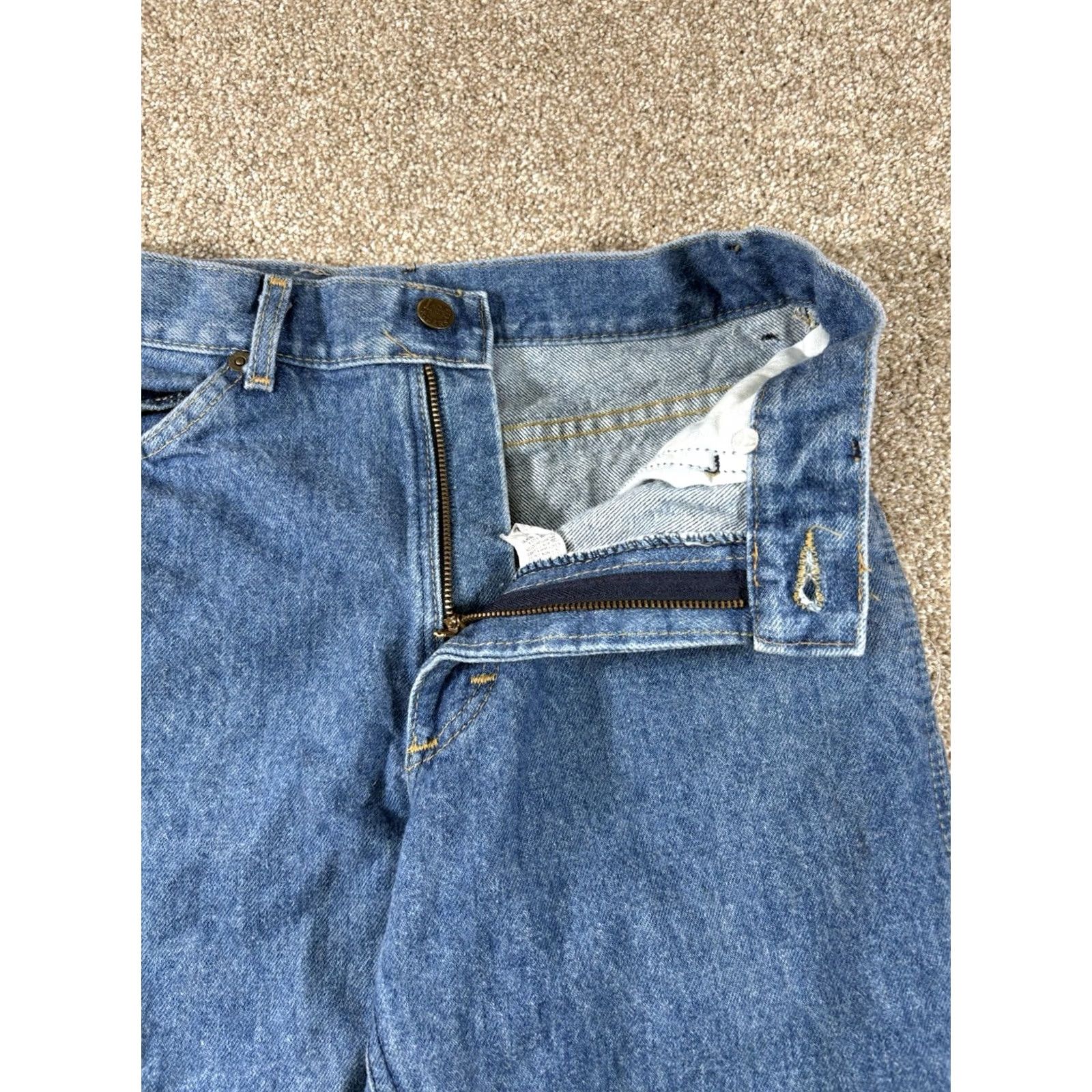 VTG 70s Lee Riders Jeans Mens 28x31 (Tagged 29x32) USA Union Shirt?
