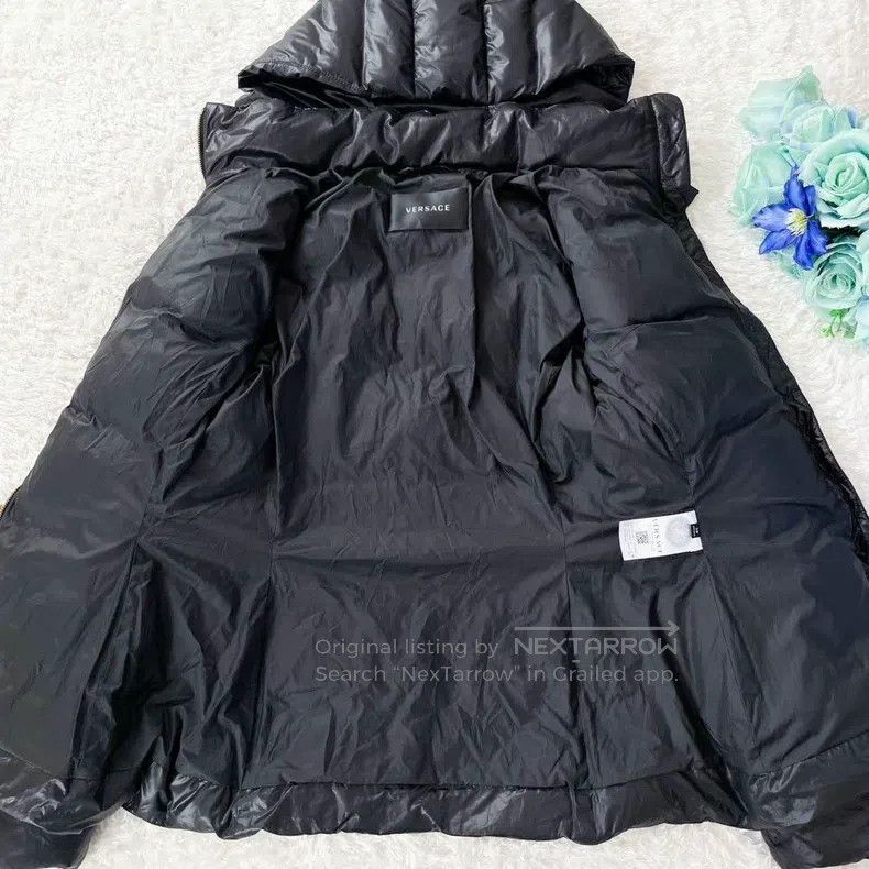 Versace Versace Medusa avatar hooded down jacket Size S / US 4 / IT 40 - 4 Thumbnail