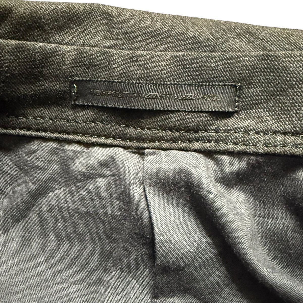Yohji Yamamoto Y’s Yohji Yamamoto Hard Cotton Leather Coat Size US S / EU 44-46 / 1 - 7 Thumbnail