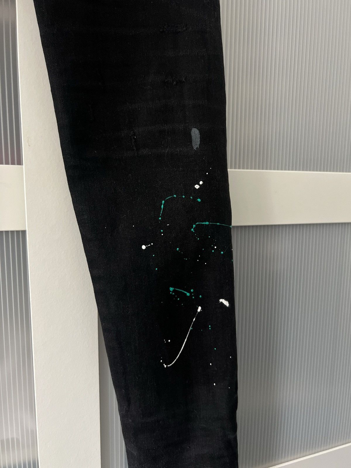 Amiri Amiri Paint Splatter Jeans Size US 34 / EU 50 - 16 Thumbnail