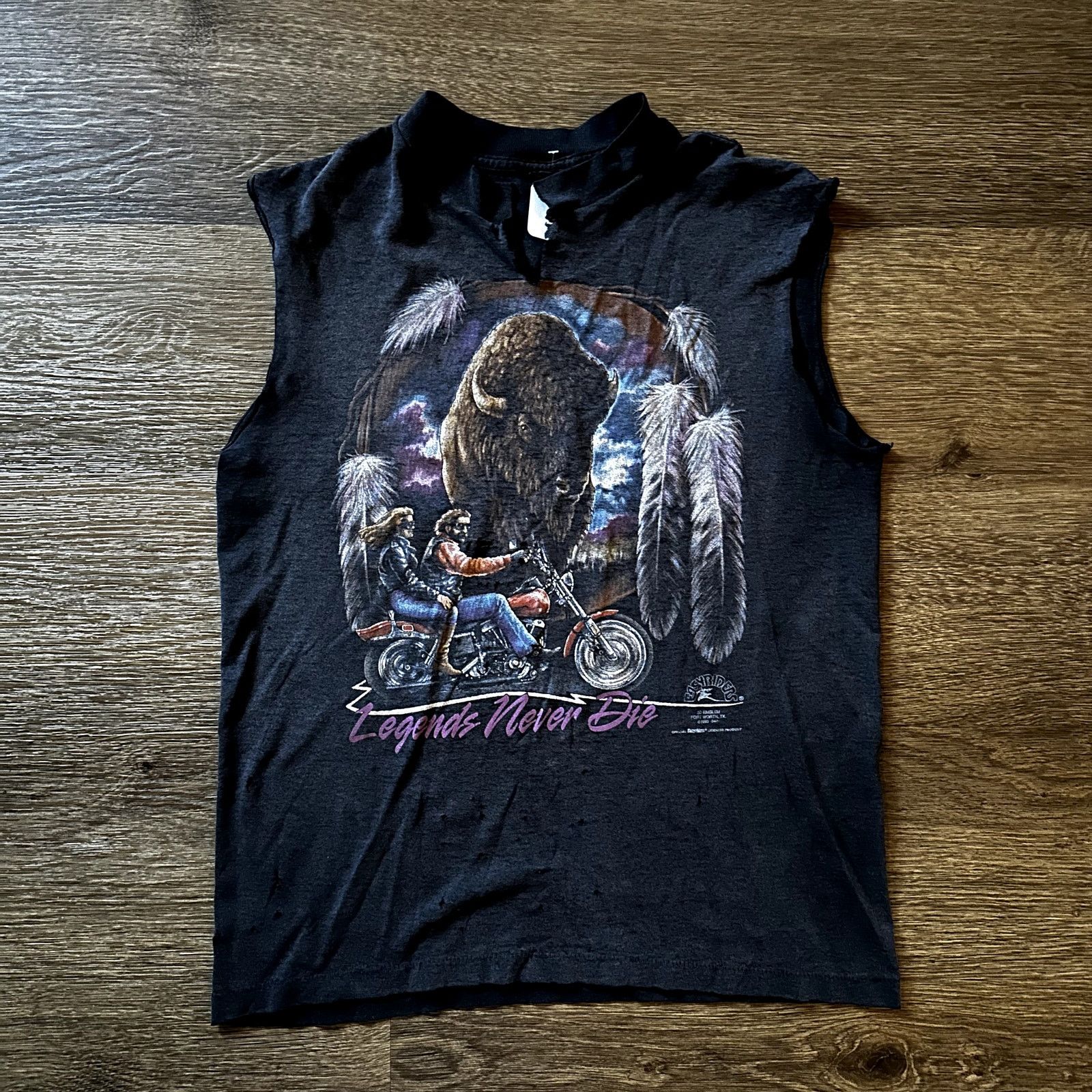 Harley Davidson Vintage Easyriders Legends Never Die T shirt mens Size US S / EU 44-46 / 1 - 1 Thumbnail