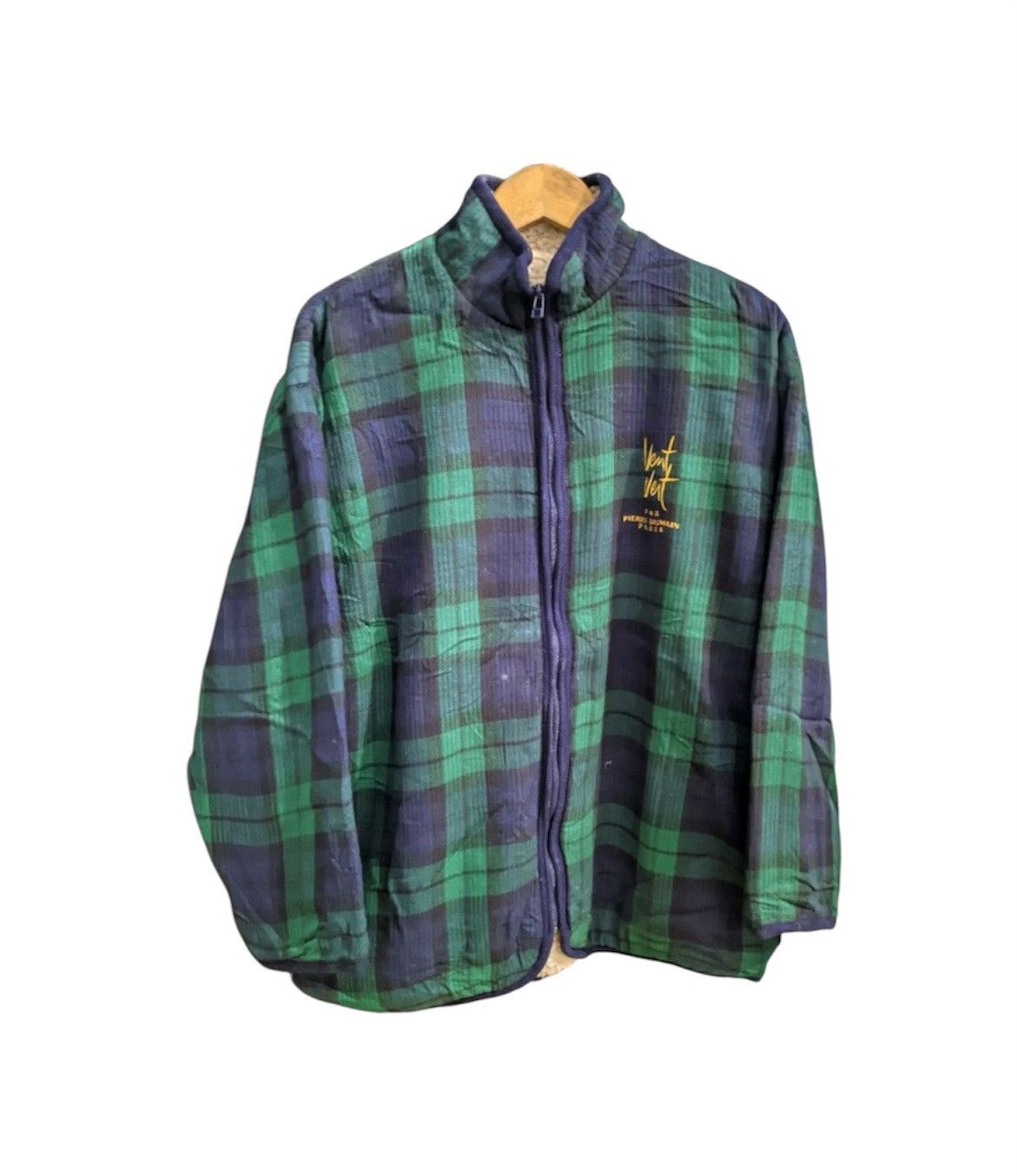 Pierre Balmain Rare‼️ Vent Vent Piere Balmain Plaid Sherpa Jacket Size US L / EU 52-54 / 3 - 1 Thumbnail