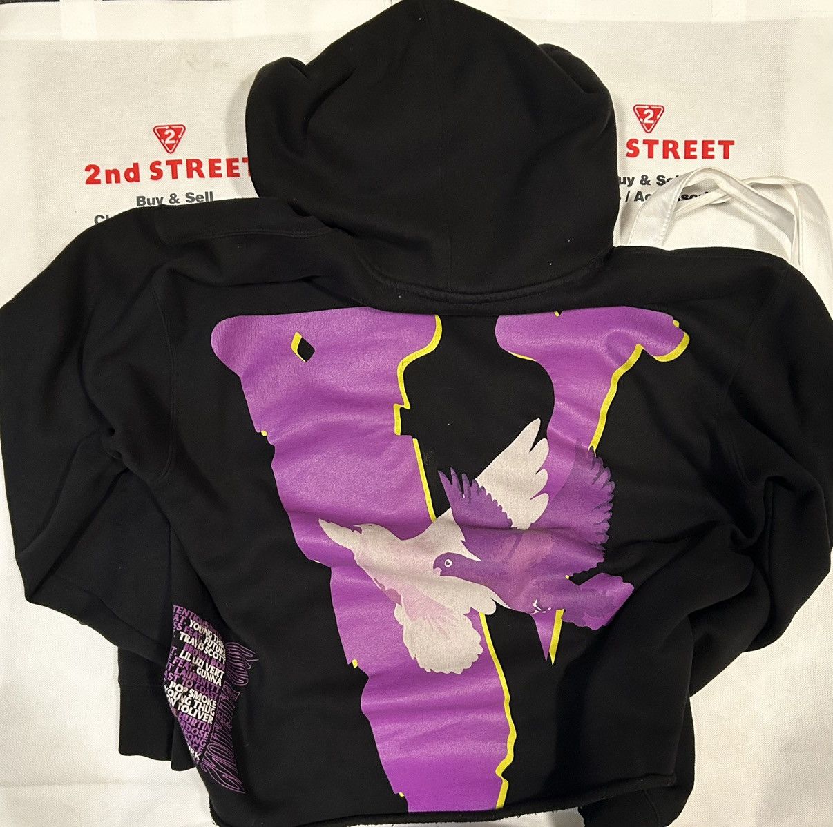 Vlone Vlone Good Intentions Hoodie Size US M / EU 48-50 / 2 - 3 Thumbnail