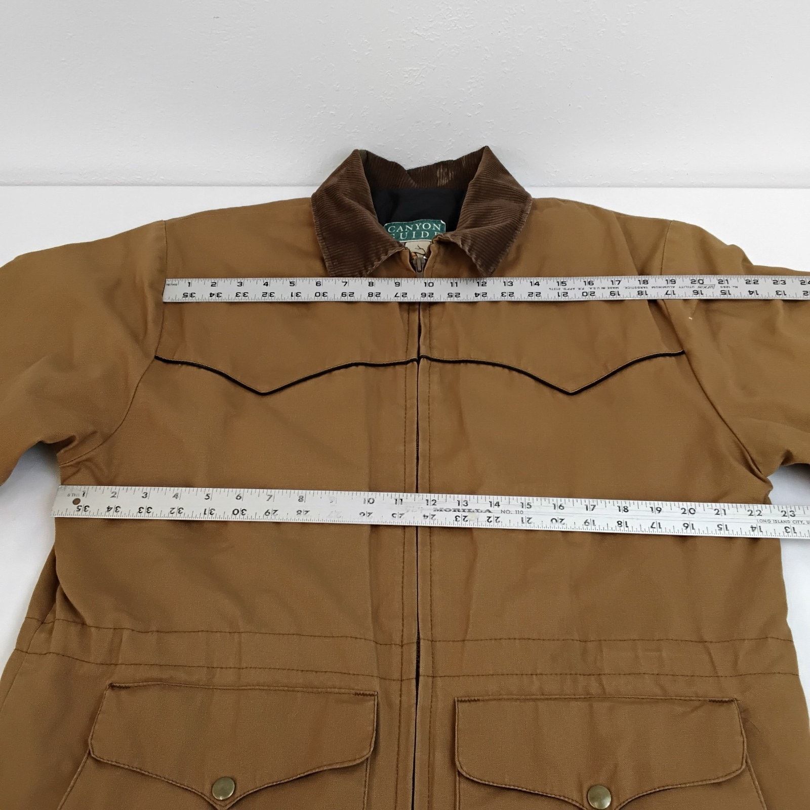 Other Canyon Guide Outfitters Jacket Men M Brown Corduroy USA VTG Size US M / EU 48-50 / 2 - 9 Thumbnail