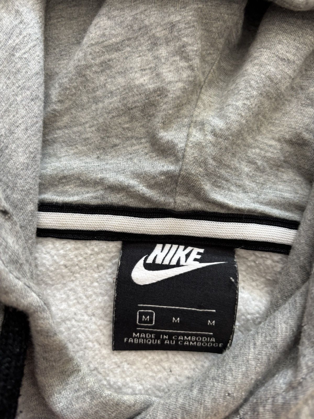 Nike × Vintage 🧟Vintage Streetwear Hoodie Nike Big Logo Size US M / EU 48-50 / 2 - 4 Thumbnail