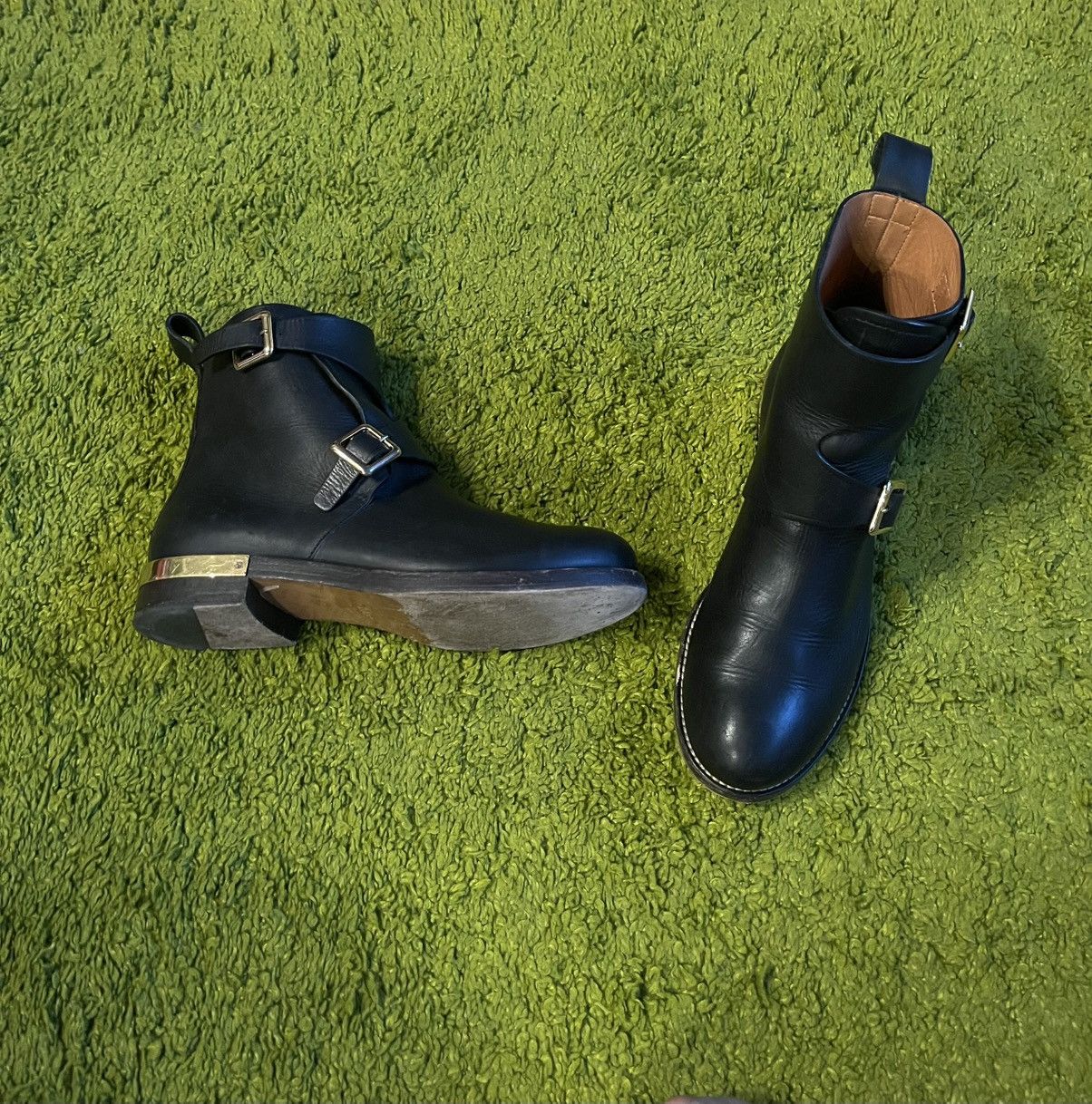 Chloe Chloe ankle monk strap leather boots Size US 9 / IT 39 - 1 Thumbnail