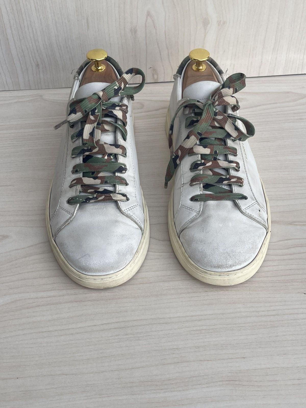 Saint Laurent Paris Saint Laurent Andy Low-Top Sneakers Size US 6 / EU 39 - 2 Thumbnail