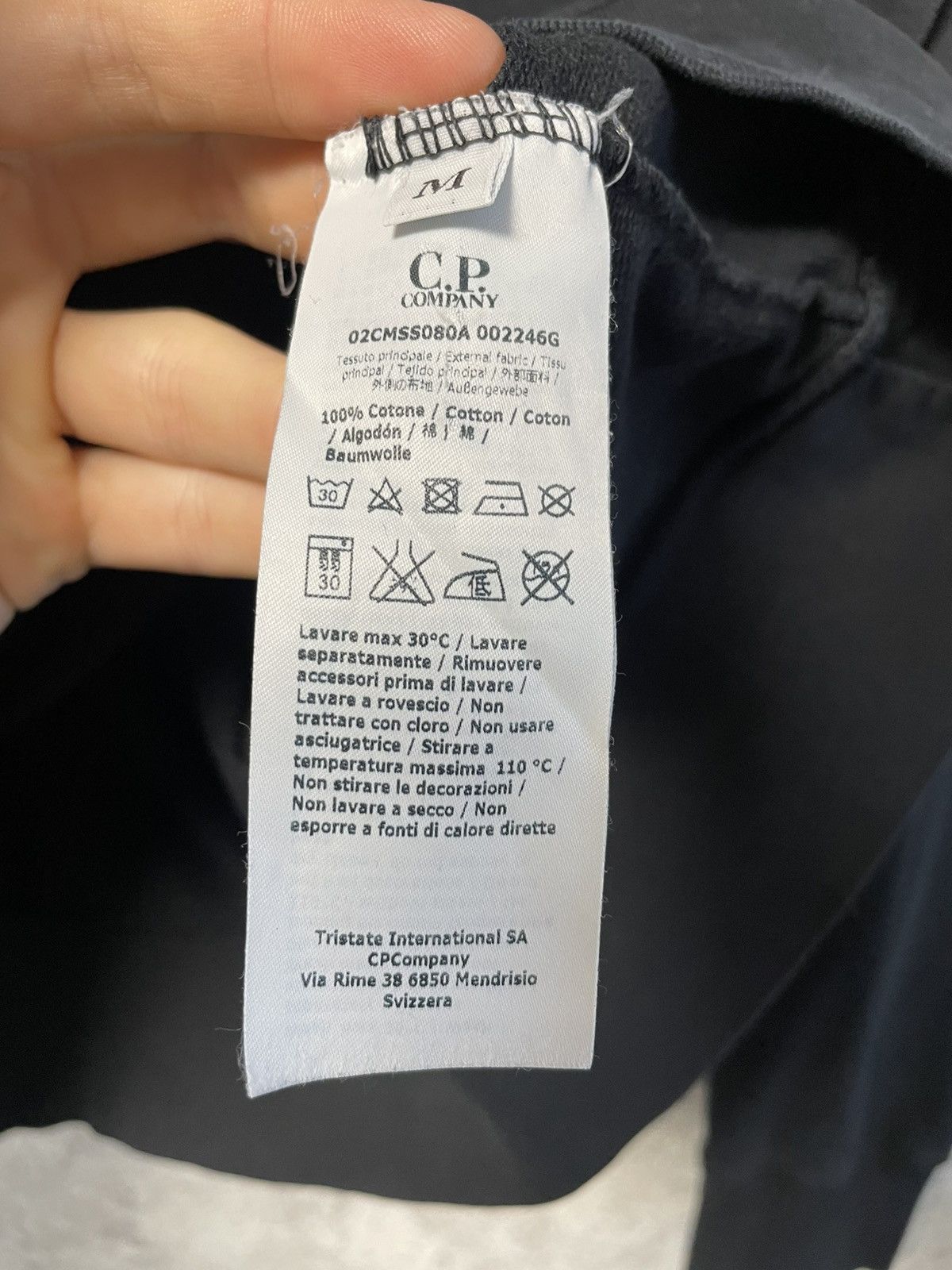 C.P. Company CP Company Black Sweatshirt Crewneck With Lens Google Size US M / EU 48-50 / 2 - 19 Thumbnail