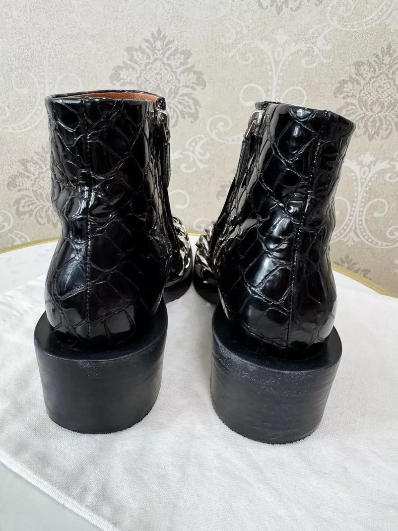 Givenchy Givenchy Chain Boots, Size 36 Size US 5.5 / IT 35.5 - 4 Thumbnail