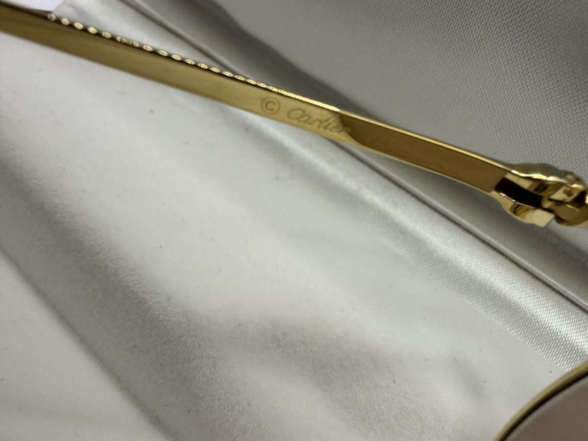 Cartier Cartier Cercle Fin Vesta Or sunglasses Size ONE SIZE - 10 Thumbnail