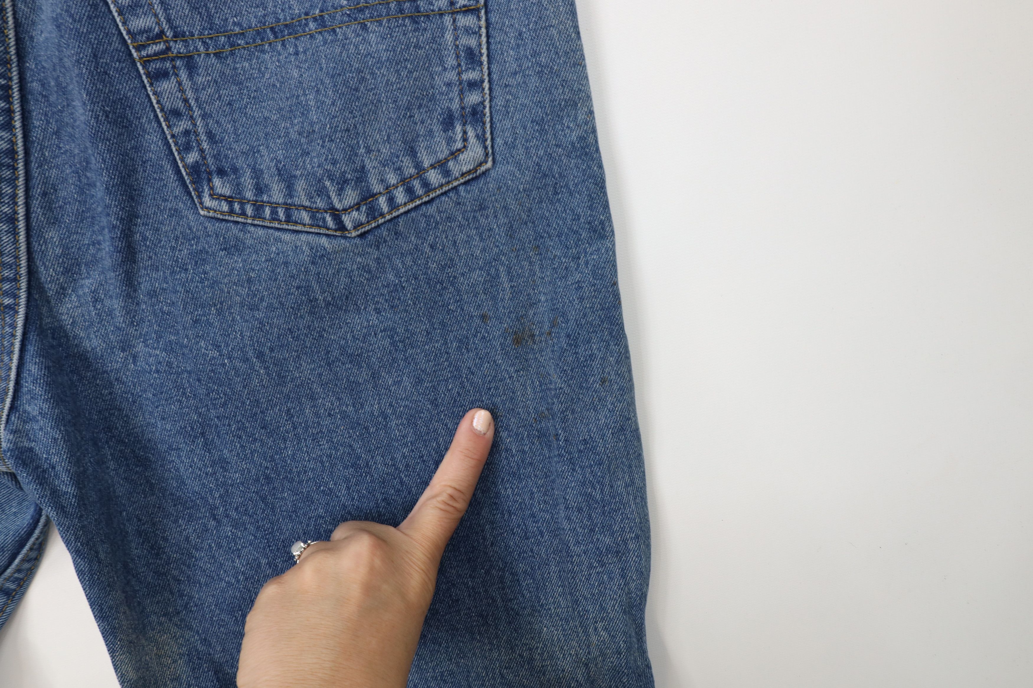 Ralph Lauren Vintage 90s Ralph Lauren Spell Out Straight Leg Jeans Blue Size 34" / US 12 / IT 48 - 15 Thumbnail