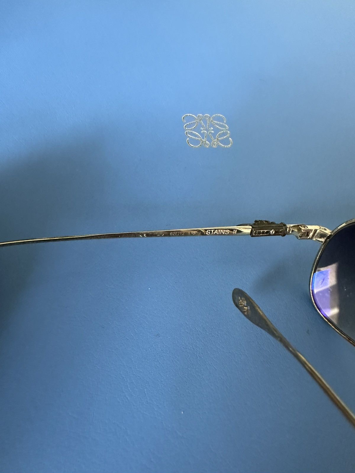 Chrome Hearts Chrome Hearts STAINS II sunglasses Size ONE SIZE - 4 Thumbnail