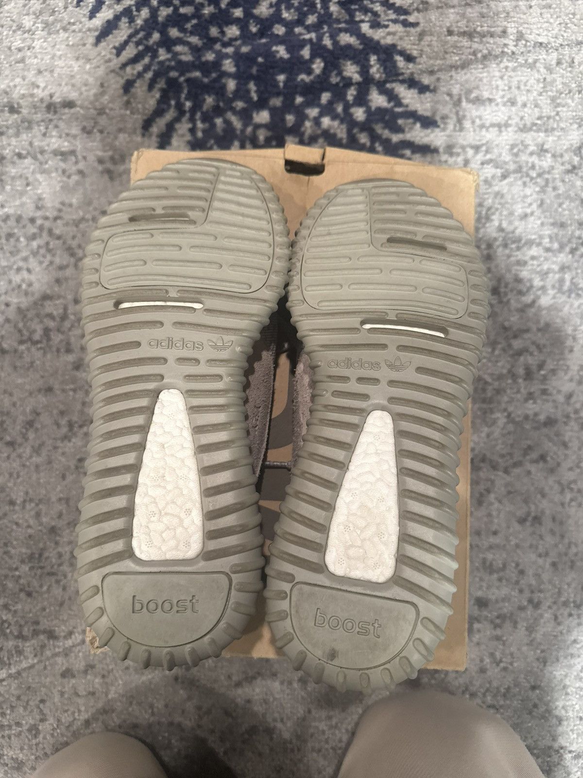 Yeezy Adidas Yeezy Boost 350 ‘Moonrock’ Size US 11.5 / EU 44-45 - 14 Thumbnail