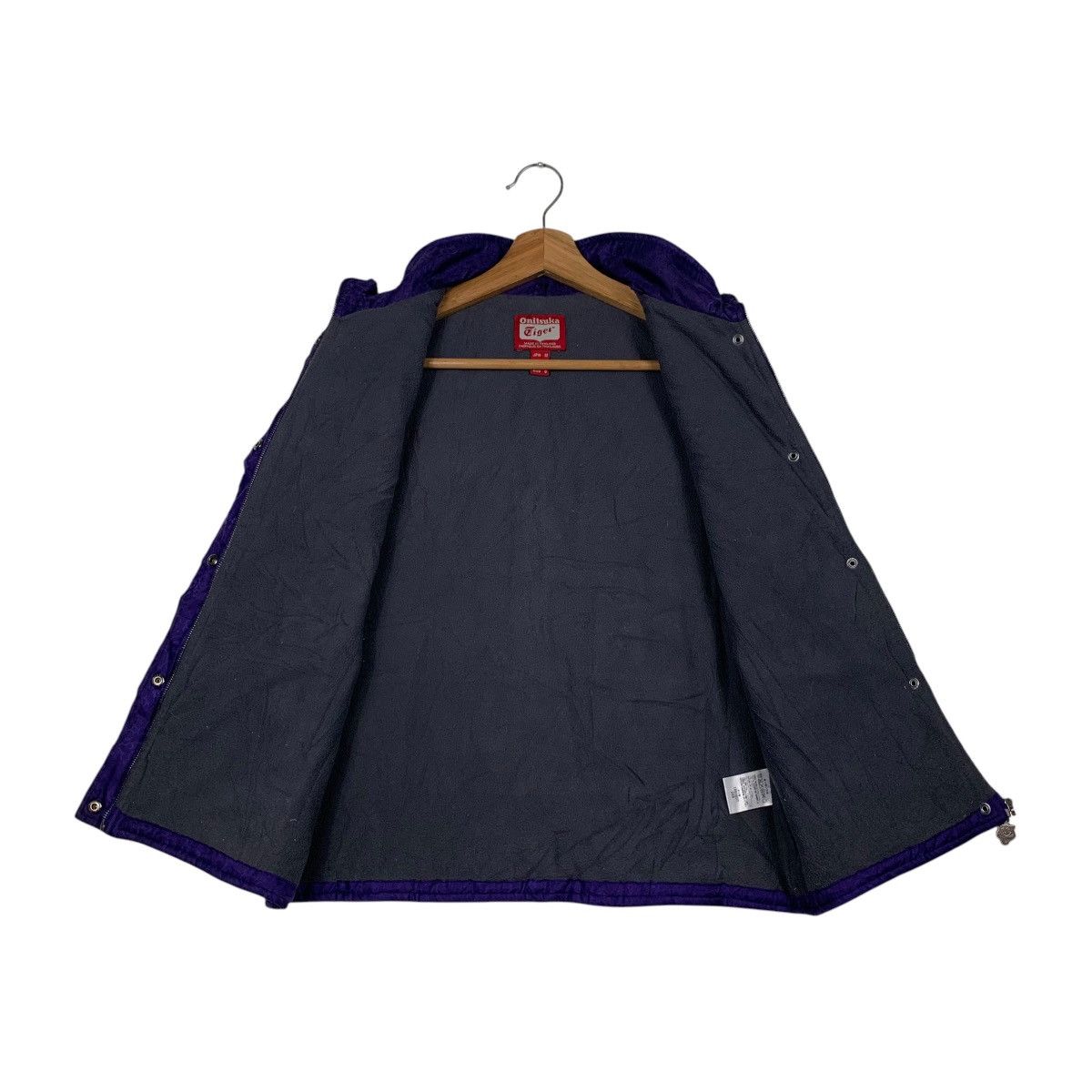 Asics ONITSUKA TIGER Purple Puffer Vest #2345-C105 Size S / US 4 / IT 40 - 11 Thumbnail