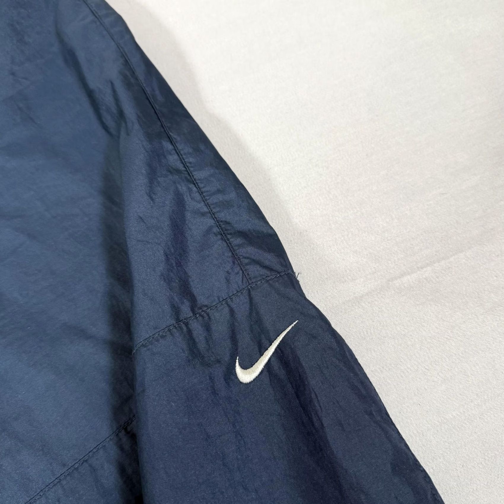 Nike VINTAGE Nike Pants Men Large Blue Track Windbreaker Baggy Loose Gym Work Out Y2K Size US 33 - 4 Thumbnail