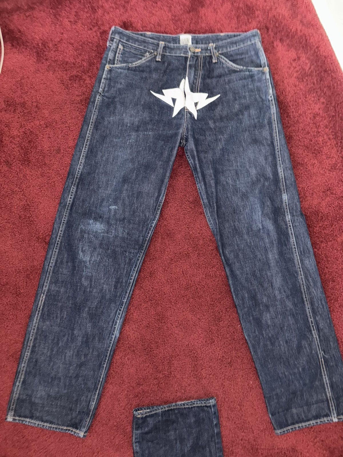 Bape Vintage Bape Denim Jeans Size XL (32-36) Nigo Era Size US 34 / EU 50 - 1 Thumbnail