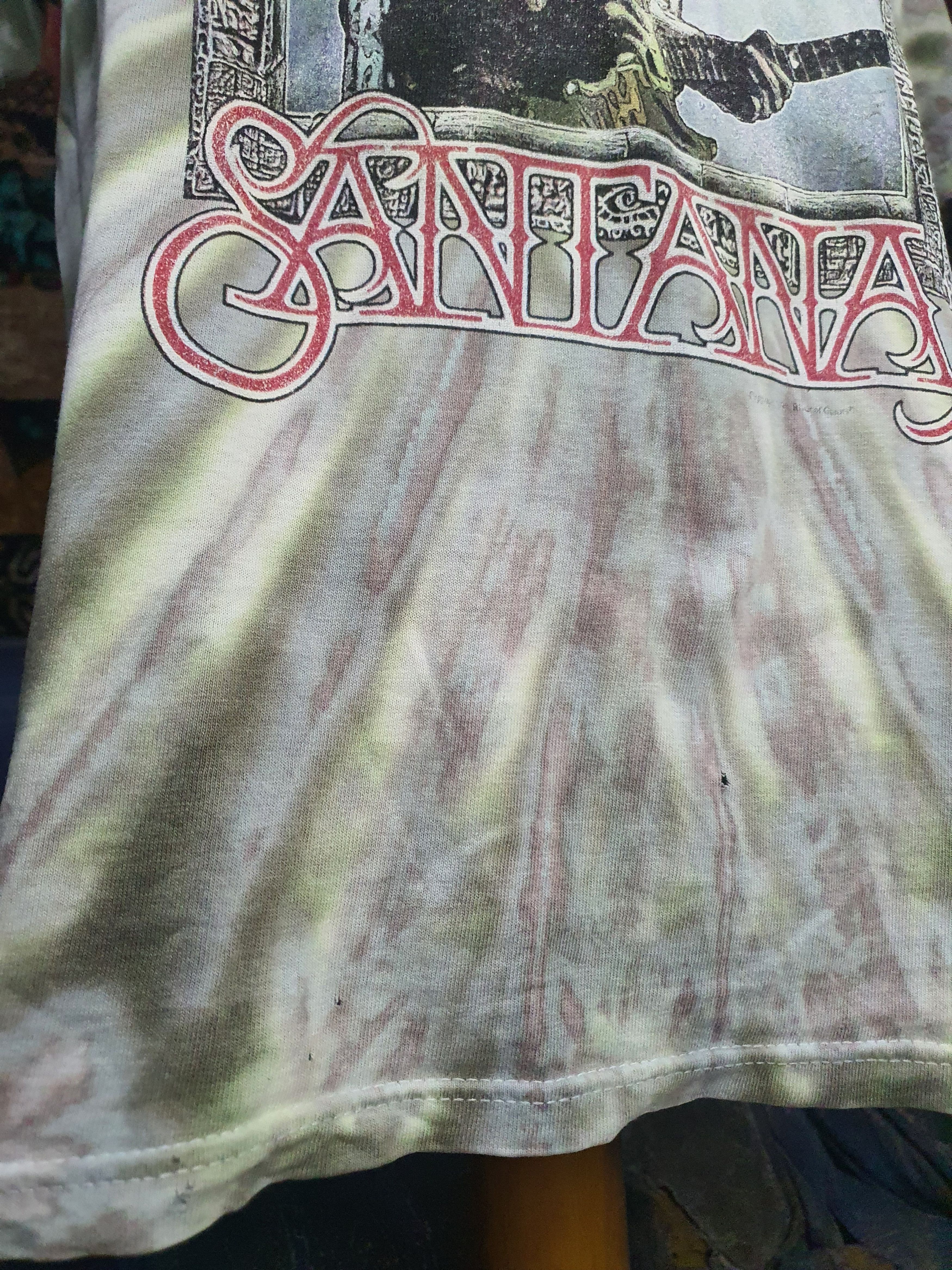 Band Tees Vintage Tees Santana Size US L / EU 52-54 / 3 - 6 Thumbnail