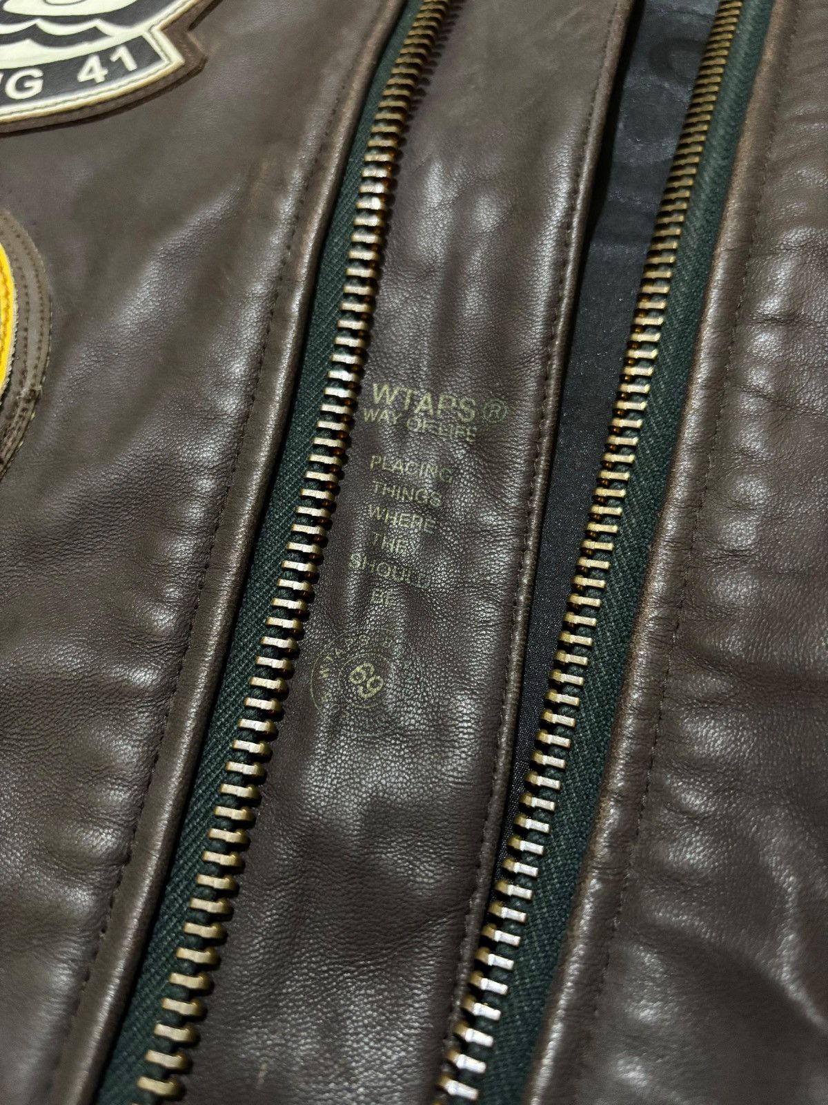 Wtaps WTAPS Dazed and Confused Field Lamb Leather Jacket Size US M / EU 48-50 / 2 - 9 Thumbnail