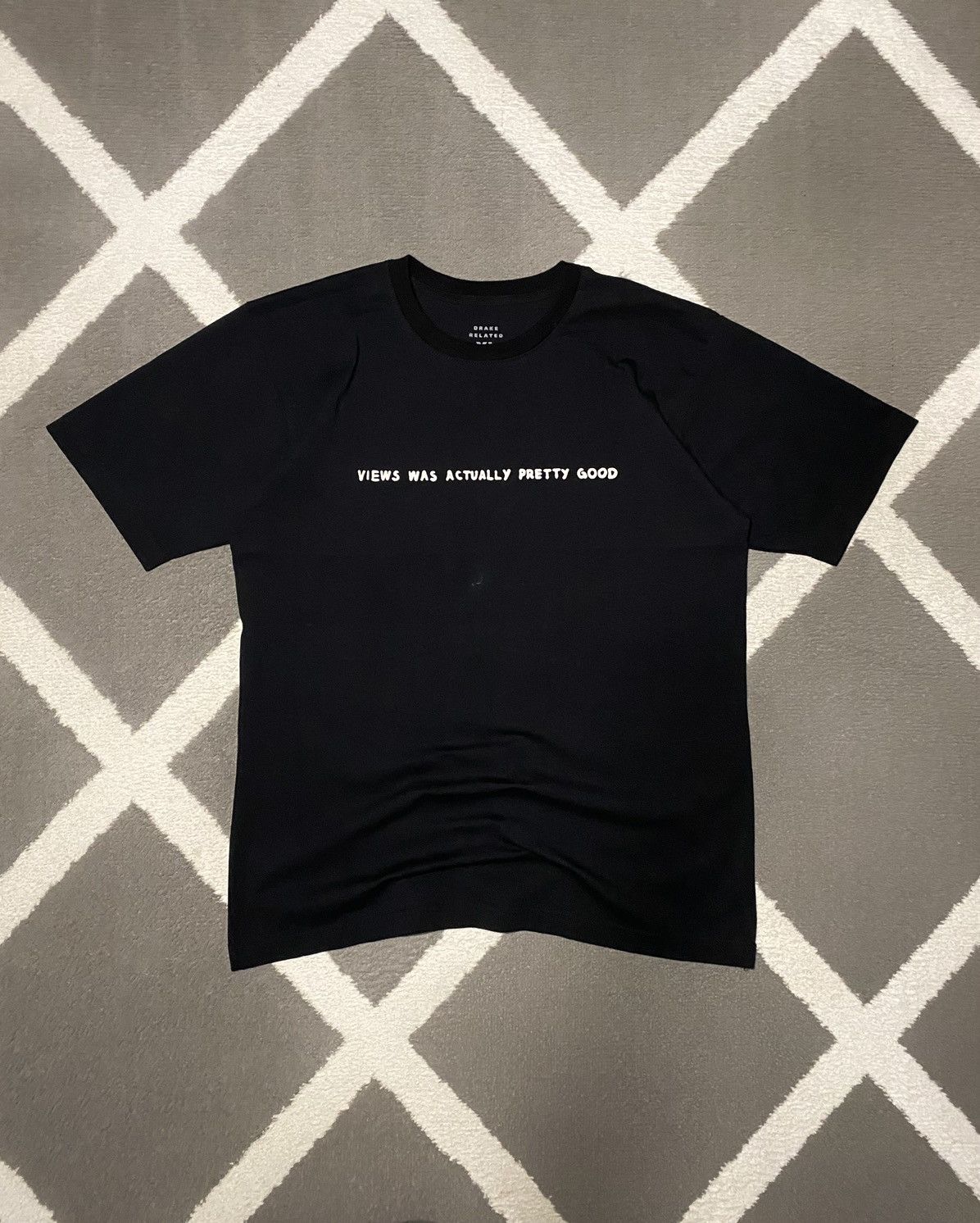 Drake × NOCTA × October's Very Own Huge Fan Of Views Drake Related men’s T-shirt Tee Size US XL / EU 56 / 4 - 3 Thumbnail