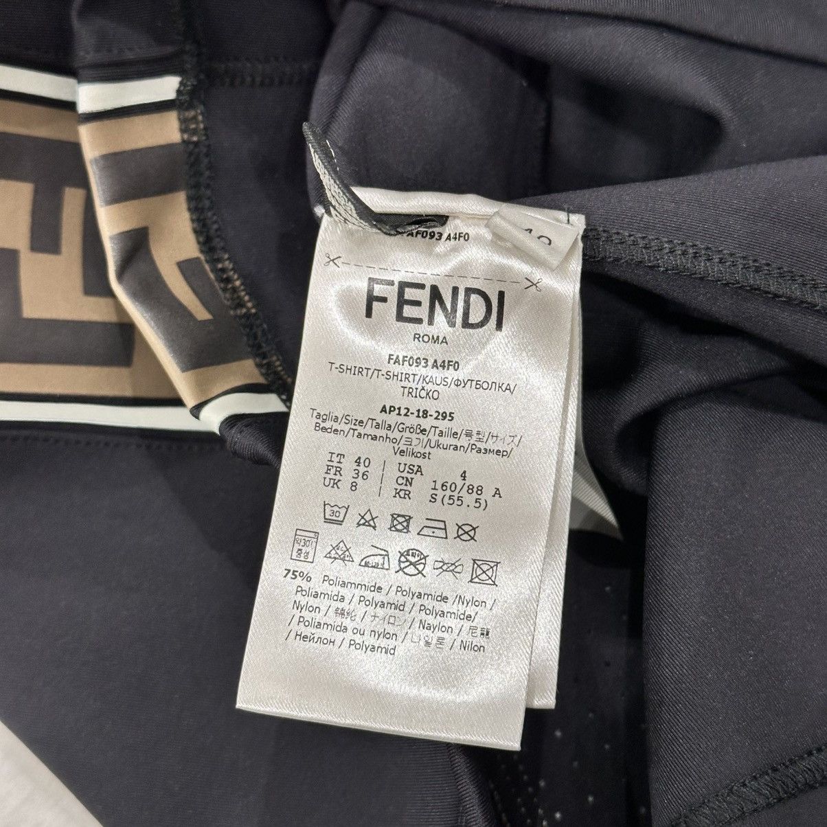 Fendi NWT FENDI ATHLETIC FF RACER BACK TANK SIZE 40/4 US Size S / US 4 / IT 40 - 6 Thumbnail