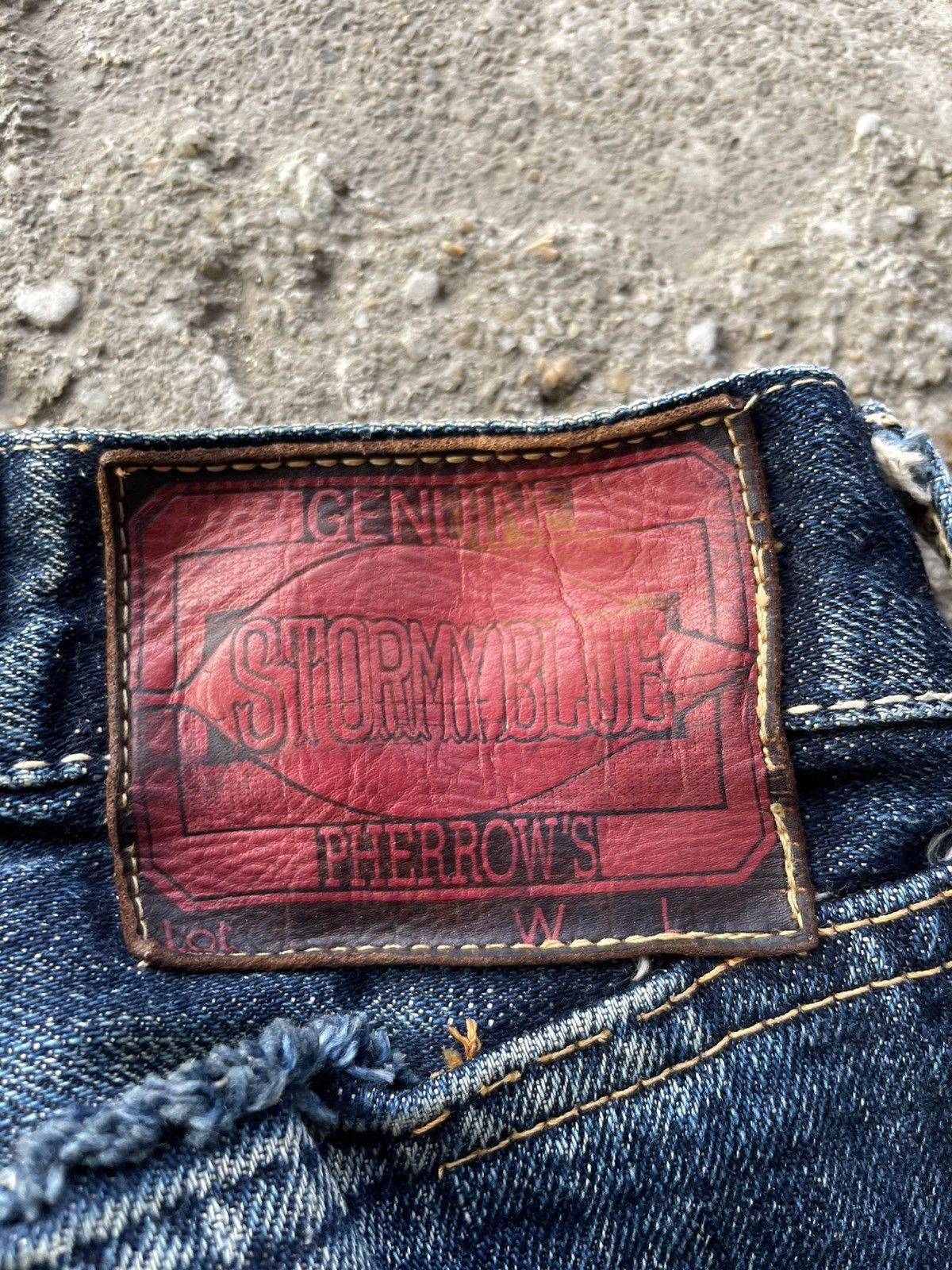 Japanese Brand Pherrows selvage WWII Jeans Size US 30 / EU 46 - 9 Thumbnail