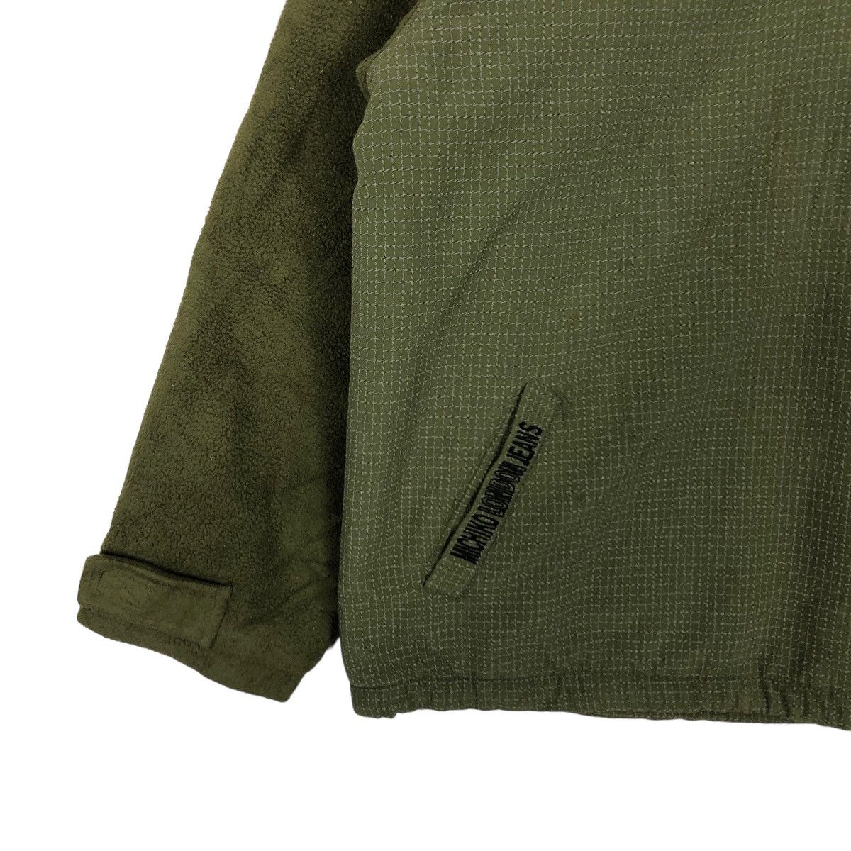 Japanese Brand 🔥90’s Fleece Jacket Sherpa Michiko London Jeans Military Size US M / EU 48-50 / 2 - 4 Thumbnail