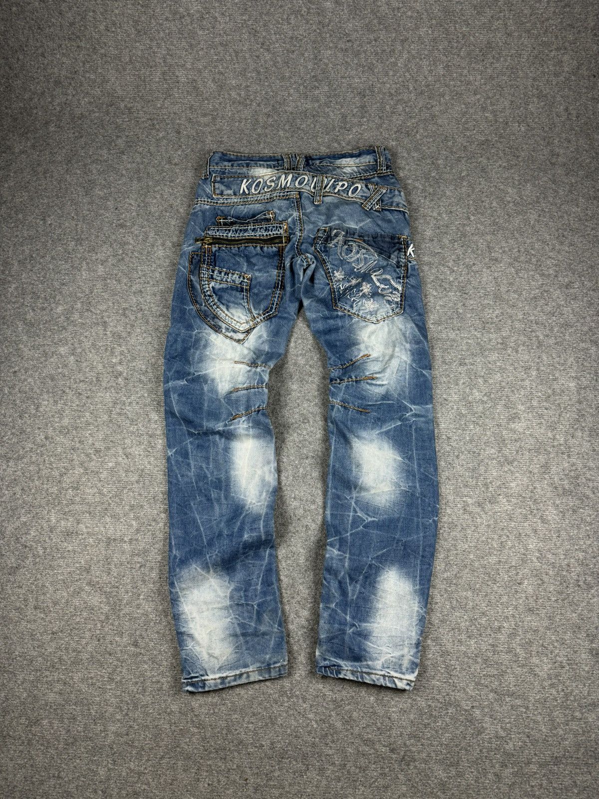 Japanese Brand Vintage Japanese brand Baggy denim y2k Size US 29 - 6 Thumbnail