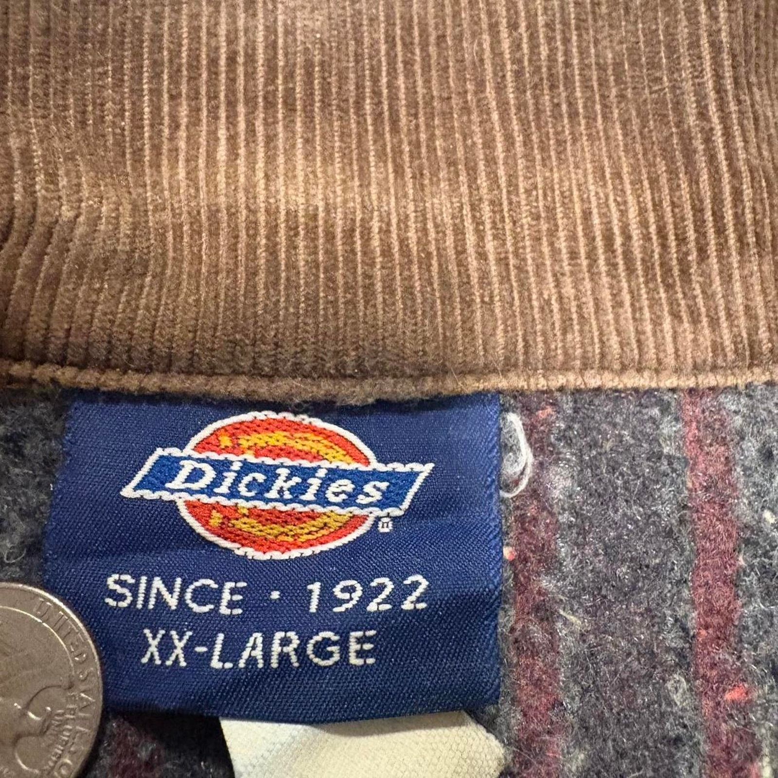 Dickies Vintage 80s dickies tan detroit Size US XXL / EU 58 / 5 - 4 Thumbnail