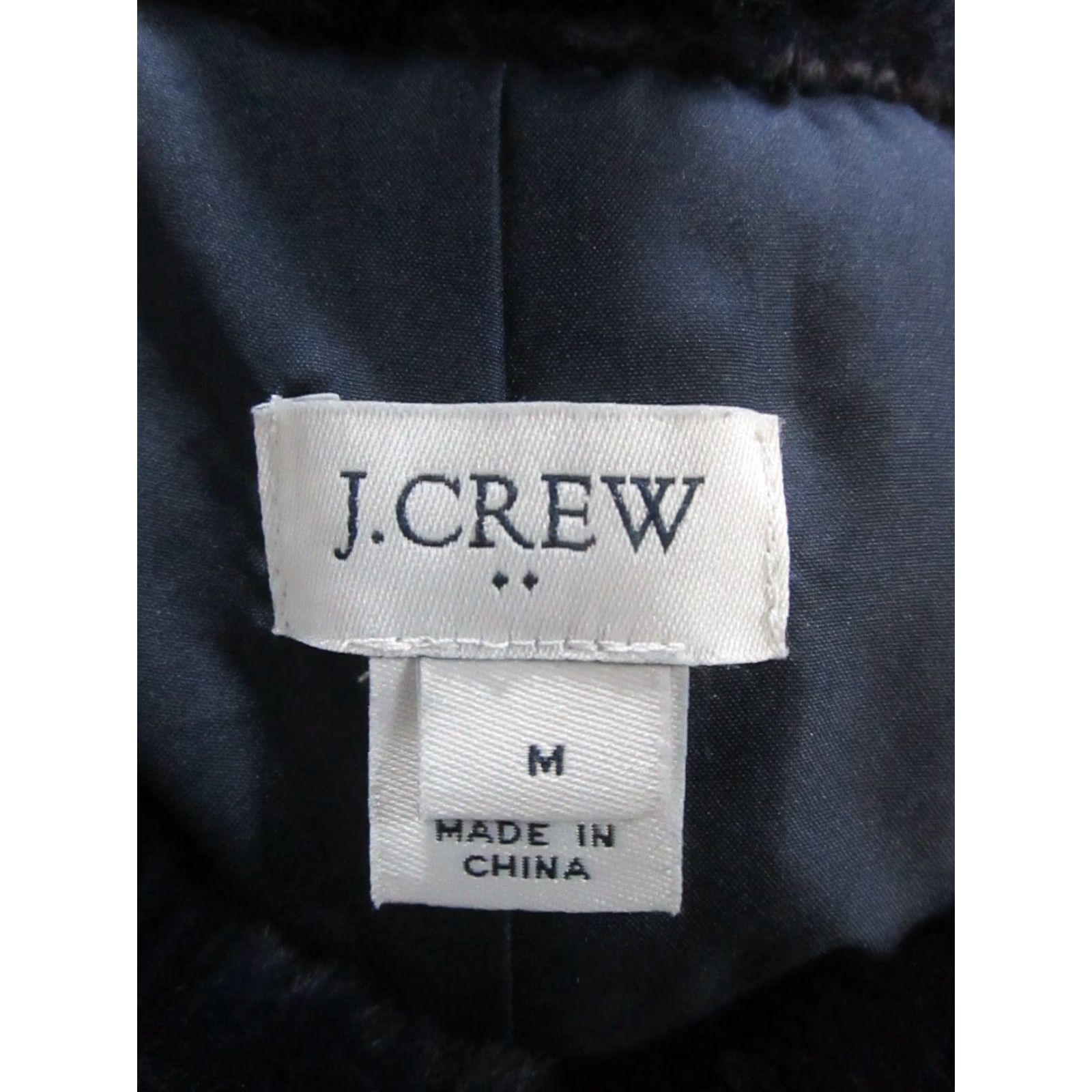 J.Crew J.Crew Vest Womens Medium Blue Full Zip Fleece Size M / US 6-8 / IT 42-44 - 3 Thumbnail
